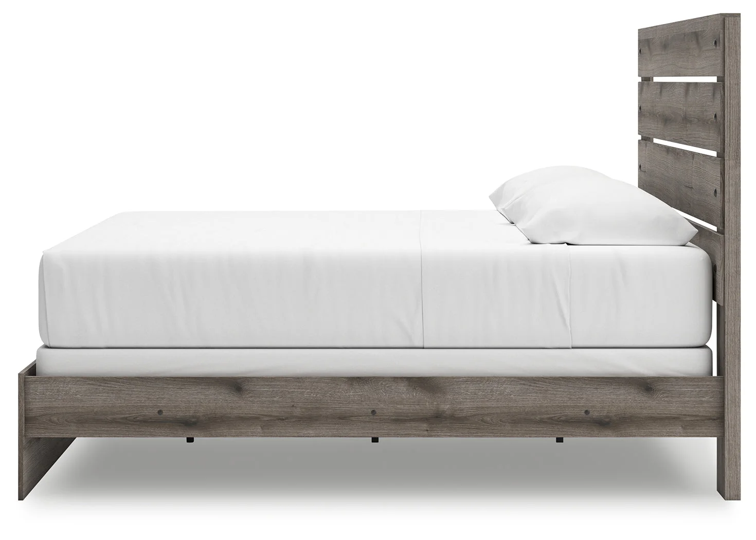 Graystorm Brown Gray King Panel Bed - Image 8
