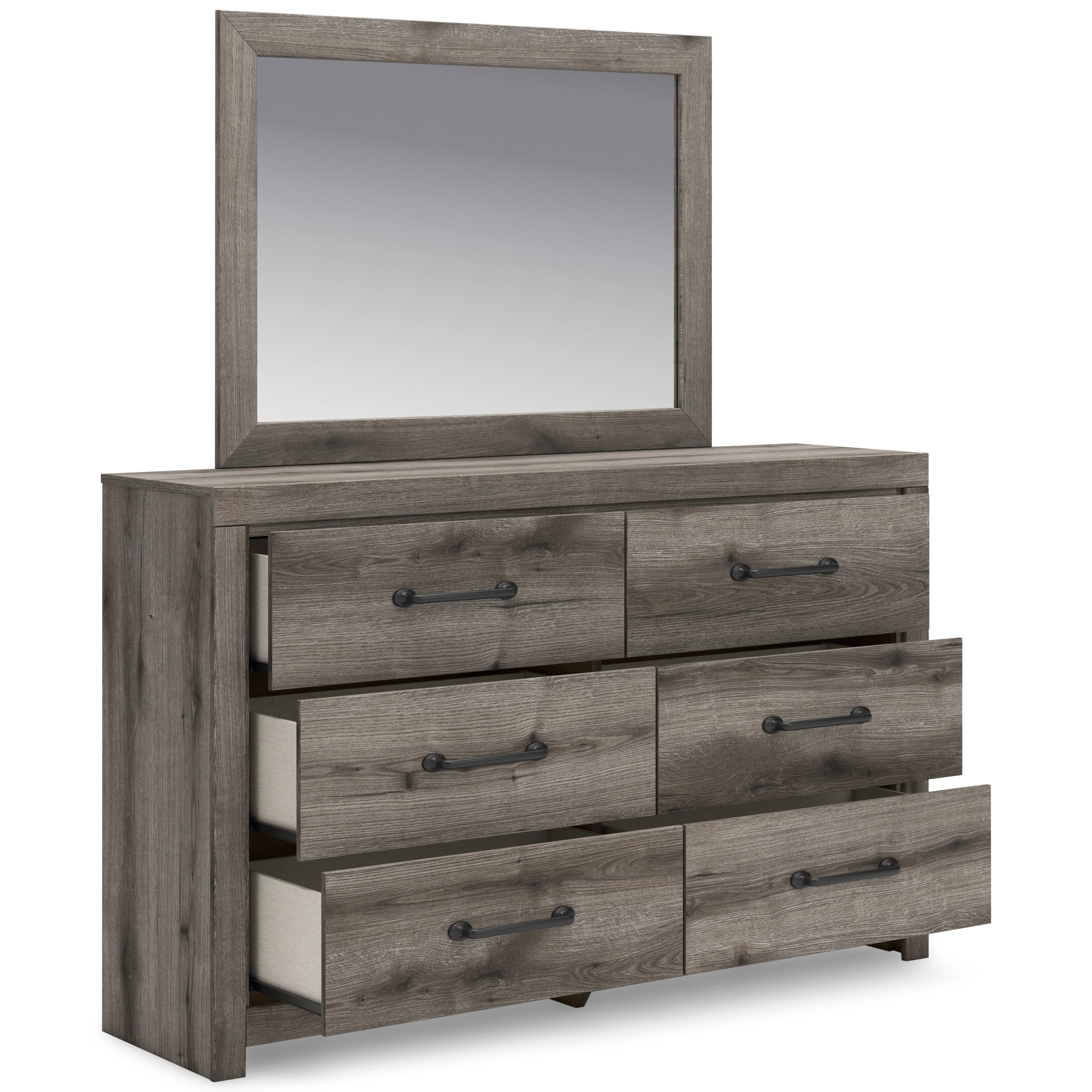 Graystorm Brown Gray Panel Bedroom Set - Image 12