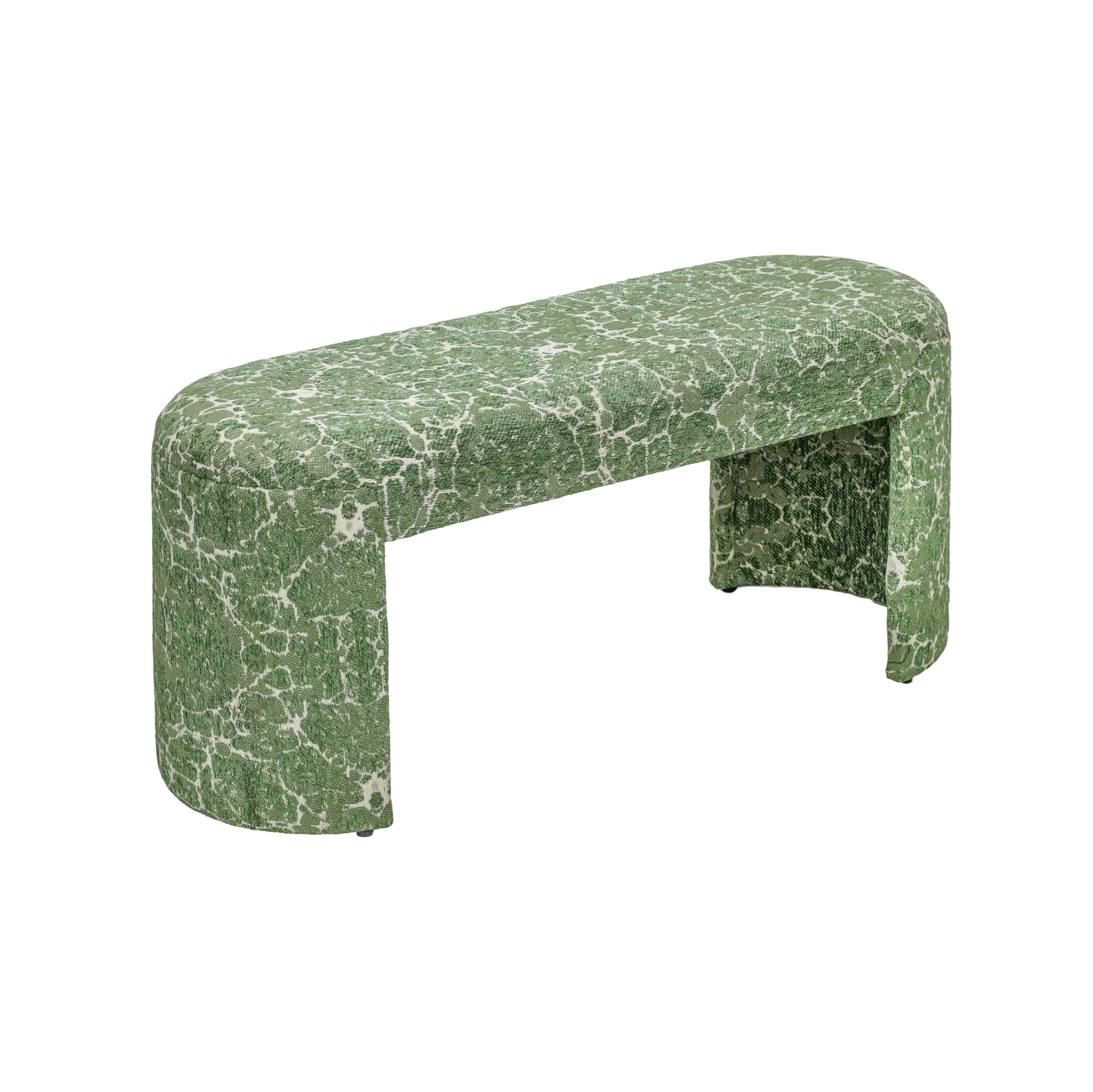 Greenspace 39" Rounded Upholstered Bench - Image 2