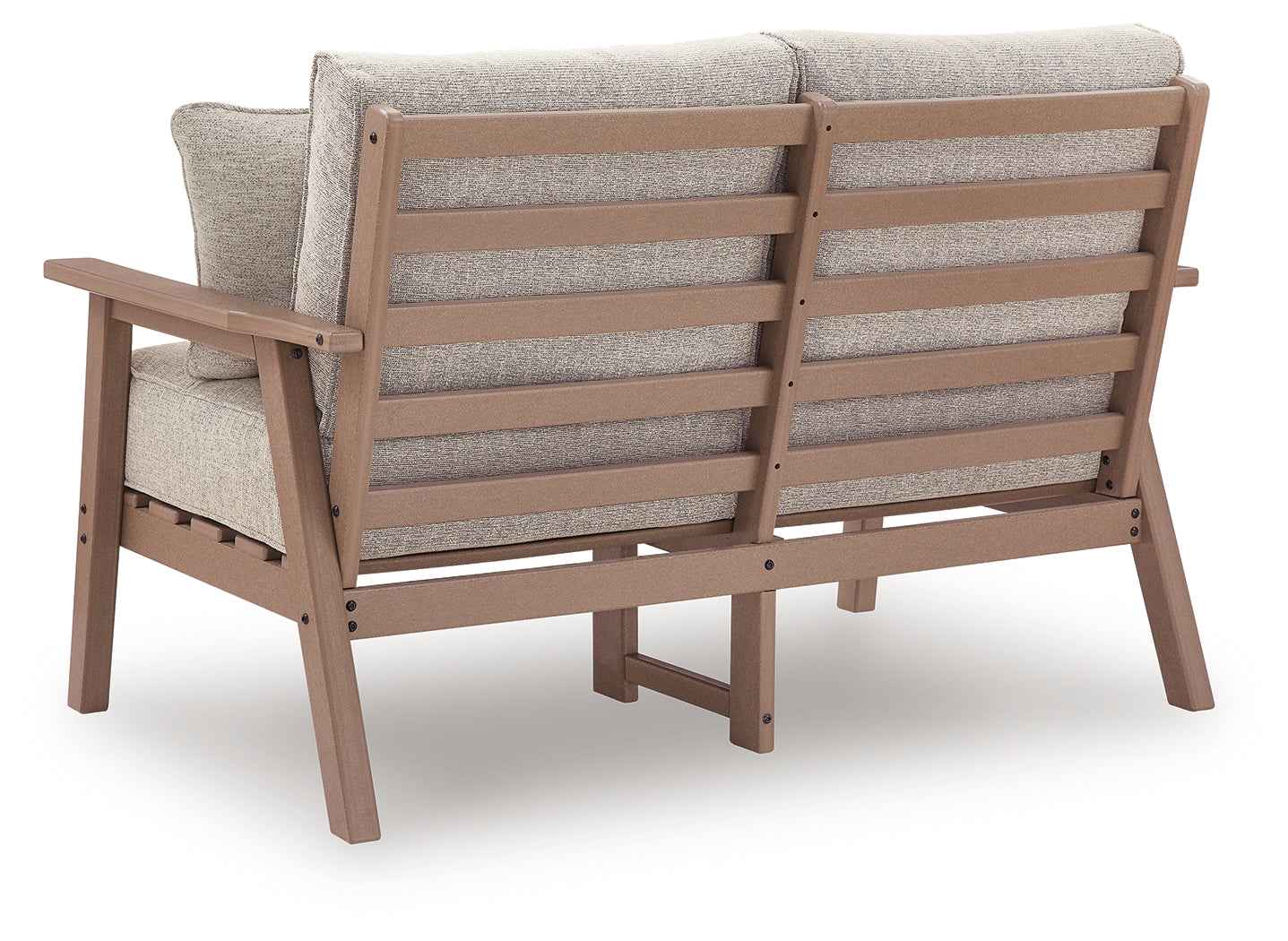 Grover Beach Driftwood Outdoor Sofa, Loveseat, and Coffee Table - Image 4