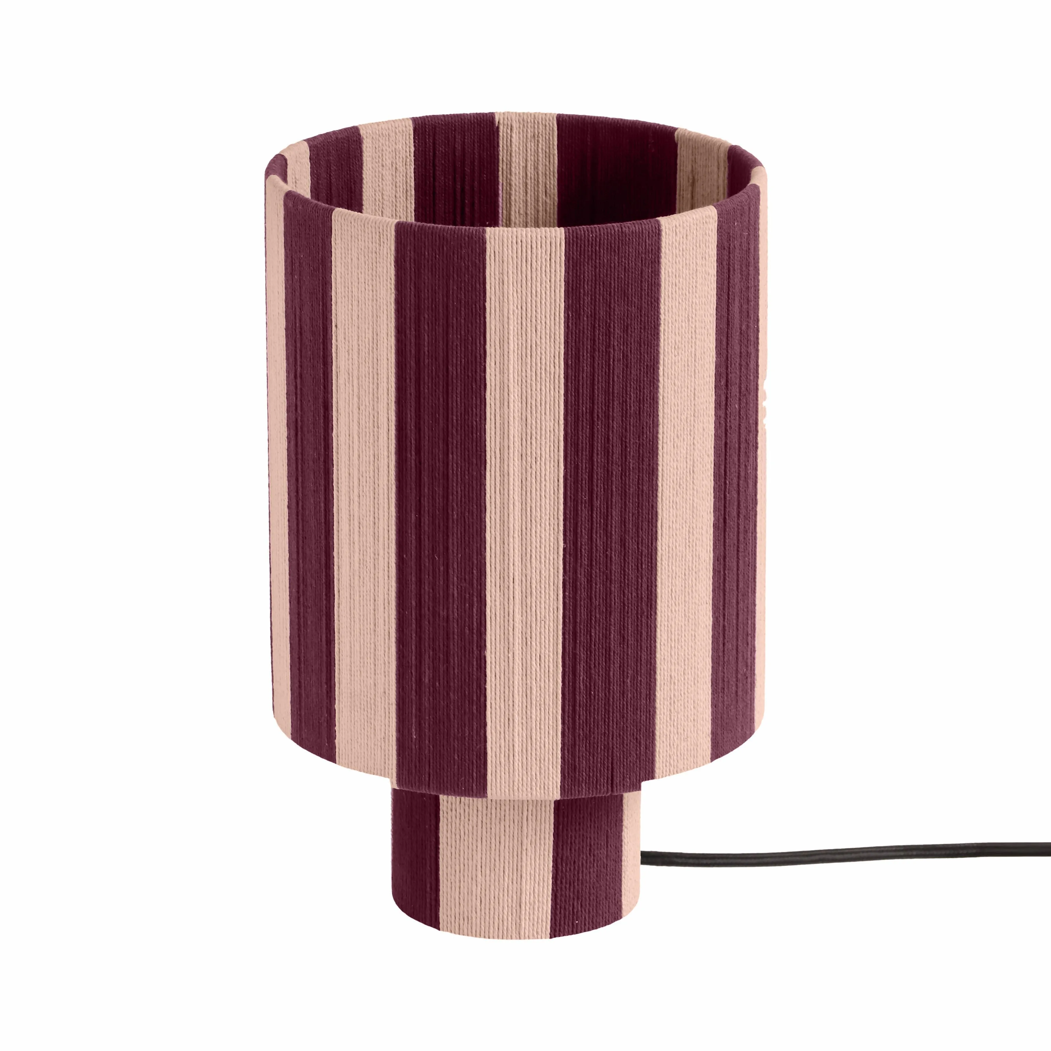Guinevere Striped Cotton Table Lamp - Image 4