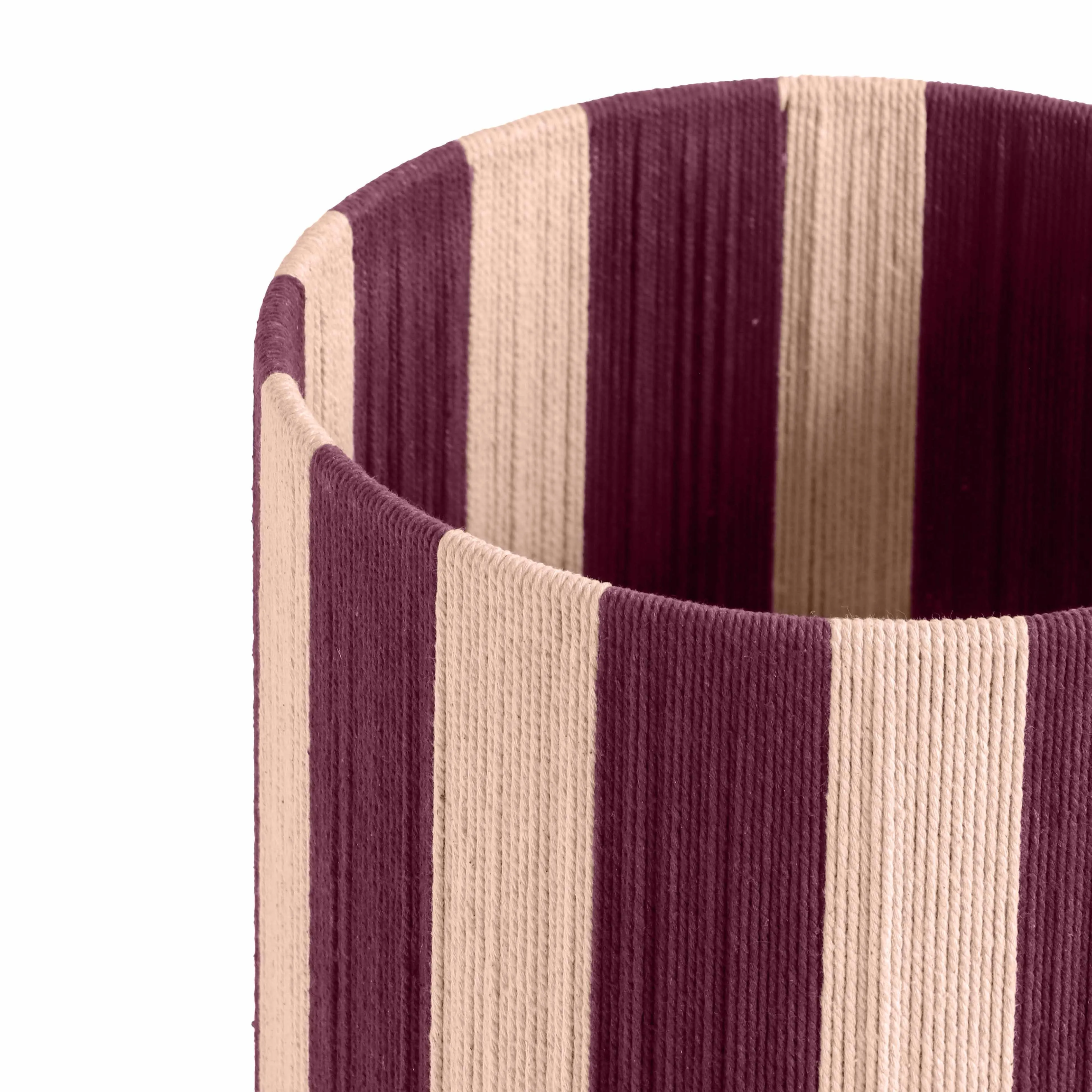 Guinevere Striped Cotton Table Lamp - Image 5
