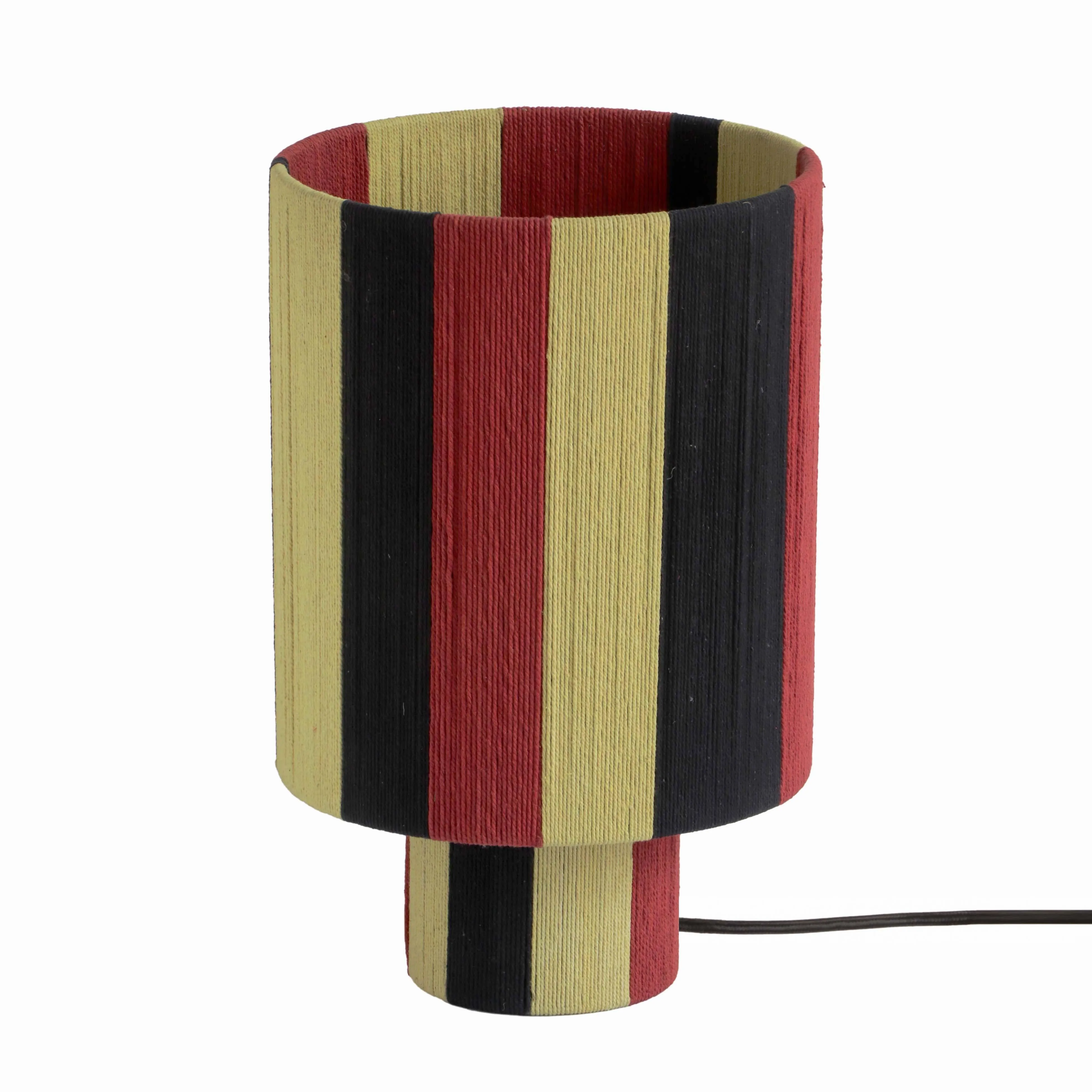 Guinevere Striped Cotton Table Lamp - Image 9