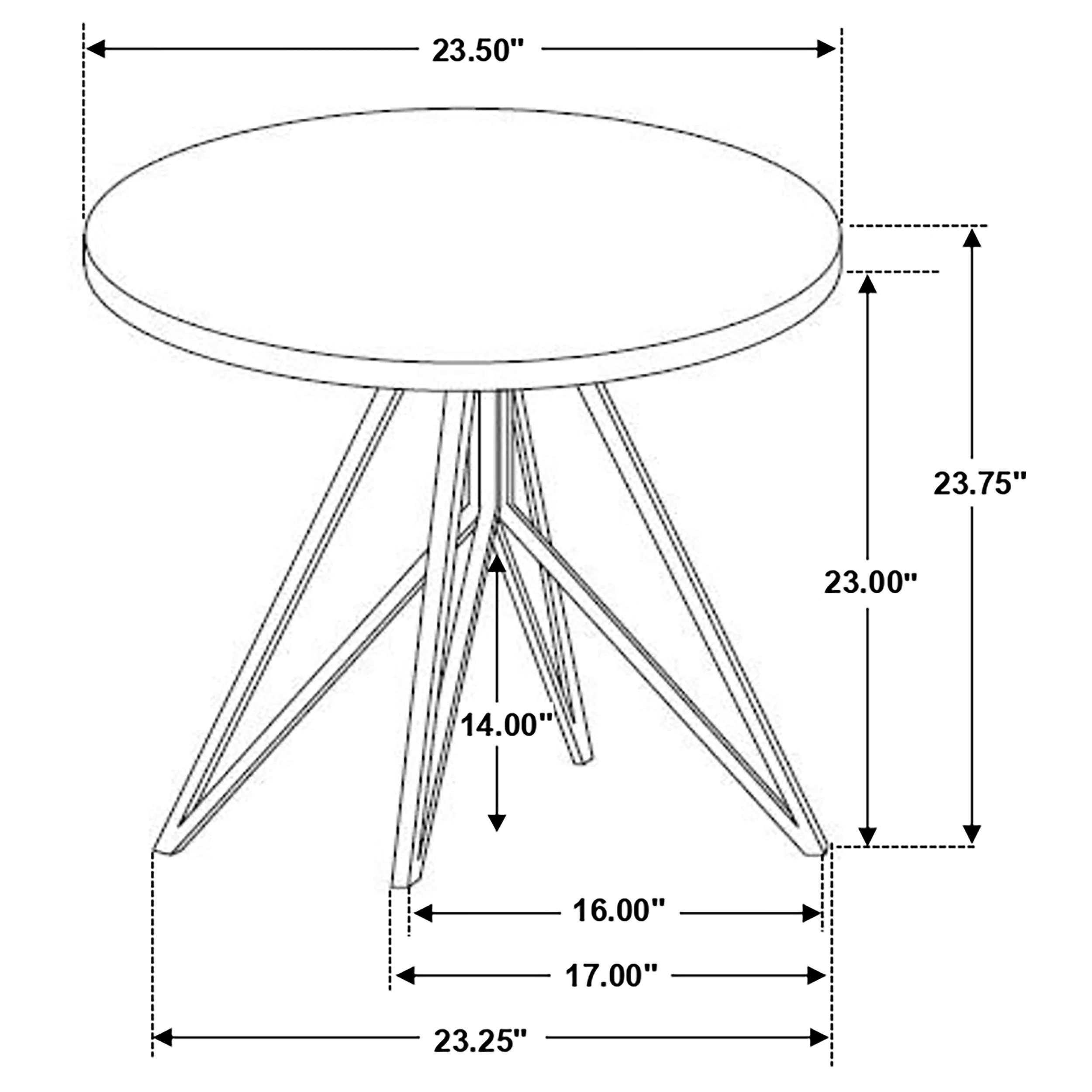 Hadi Cement 2-Piece Round Coffee and End Table Set - Image 10