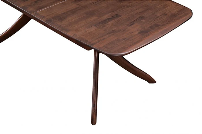 Hadsten Rich Walnut 5-Piece Dining Table Set - Image 5