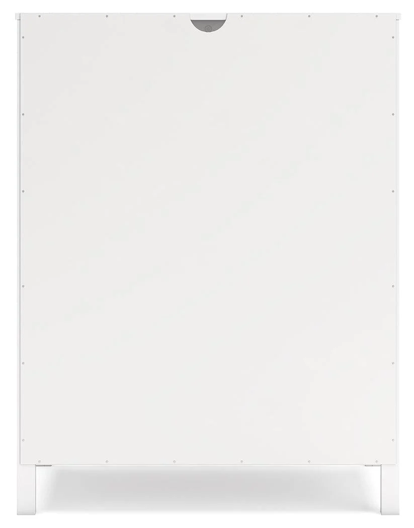 Hallityn White Bookcase - Image 4