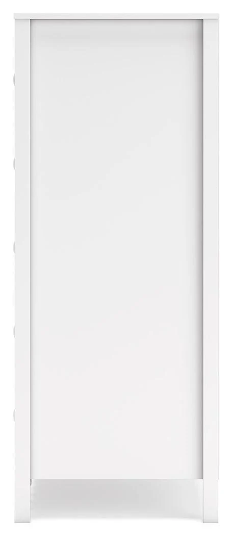 Hallityn White Chest of Drawers - Image 6