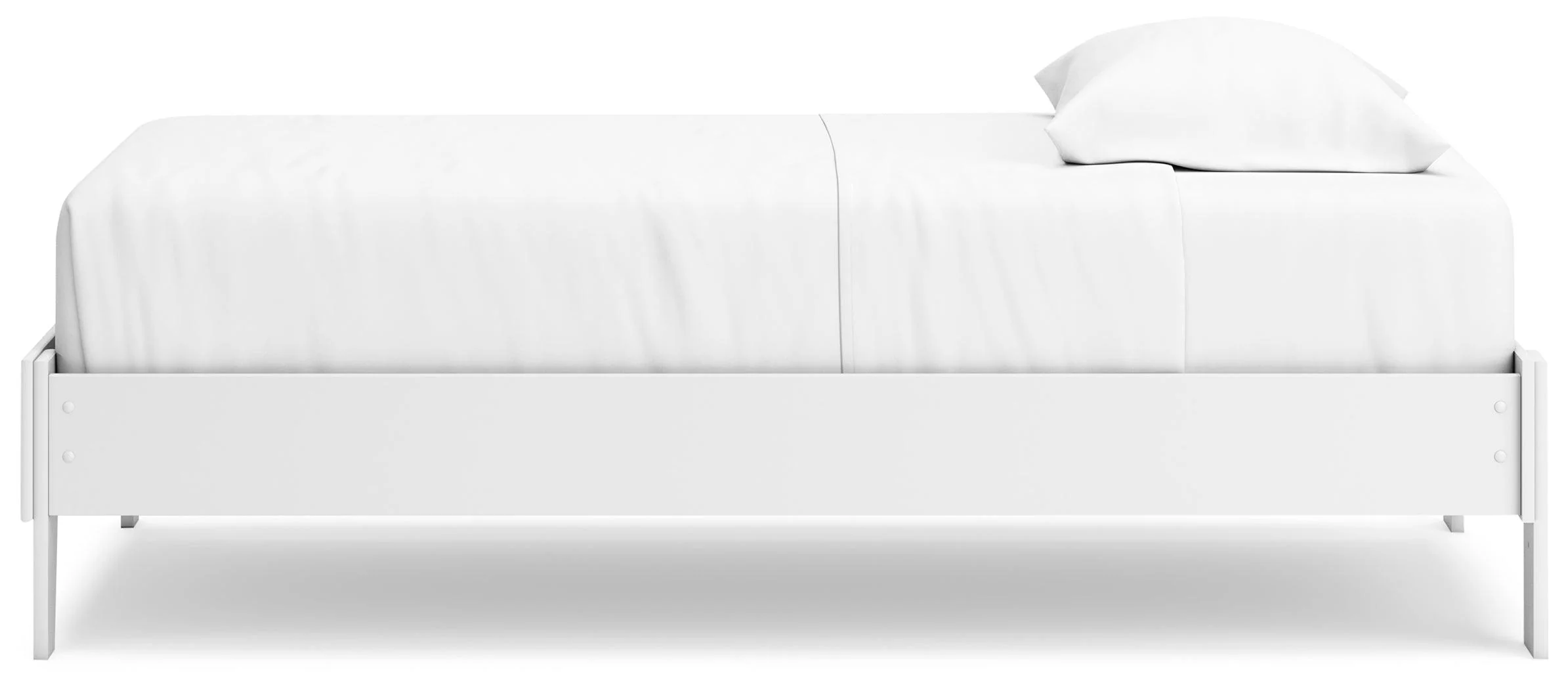 Hallityn White Twin Platform Bed - Image 5