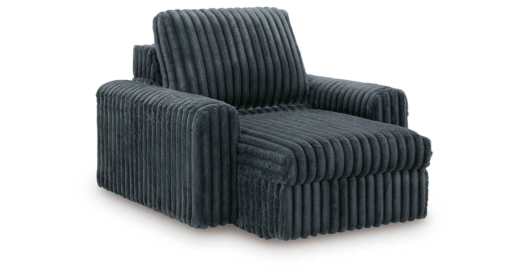HamlinBay Gunmetal Power Gliding Chaise - Image 3