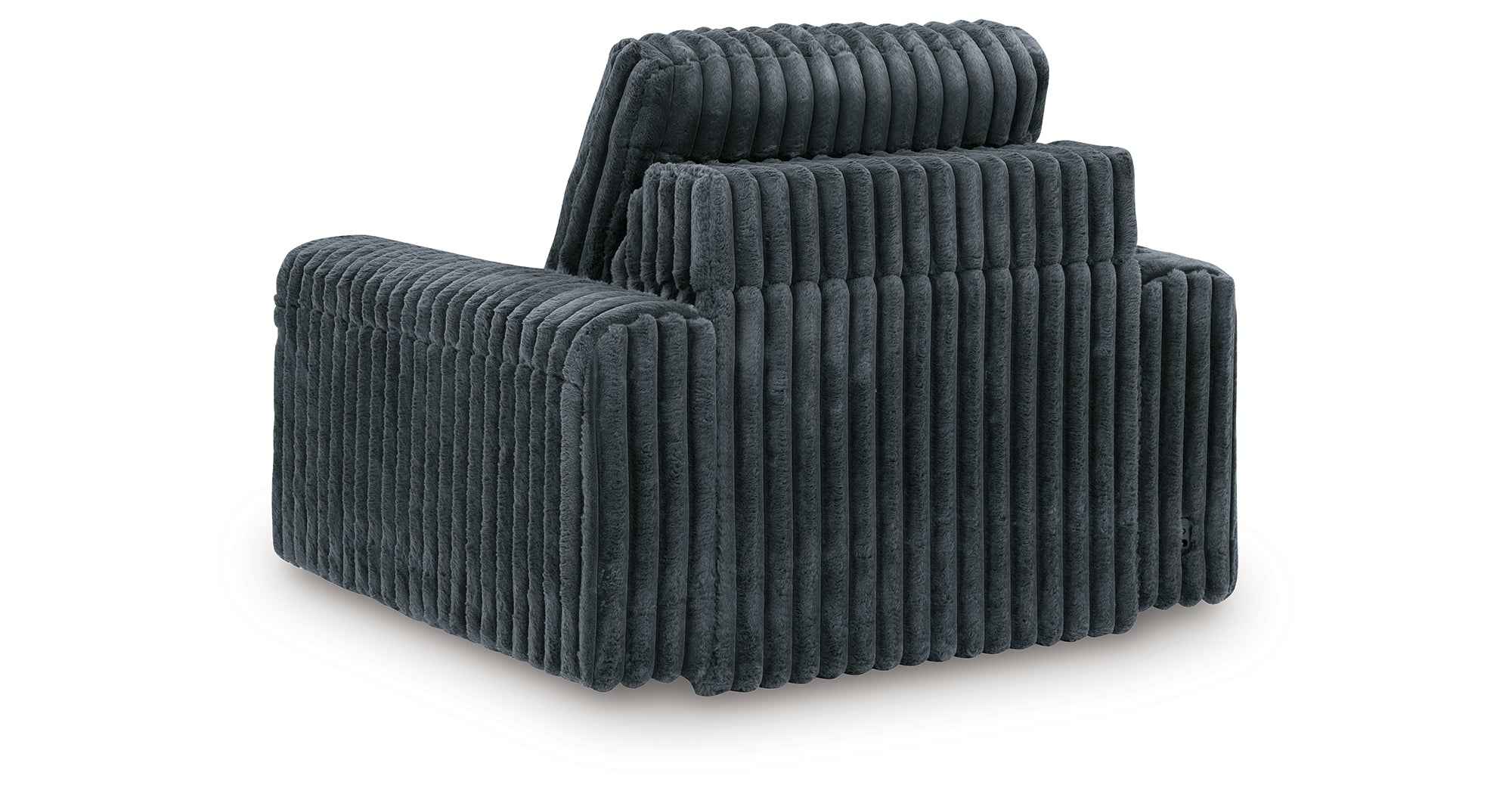HamlinBay Gunmetal Power Gliding Chaise - Image 5