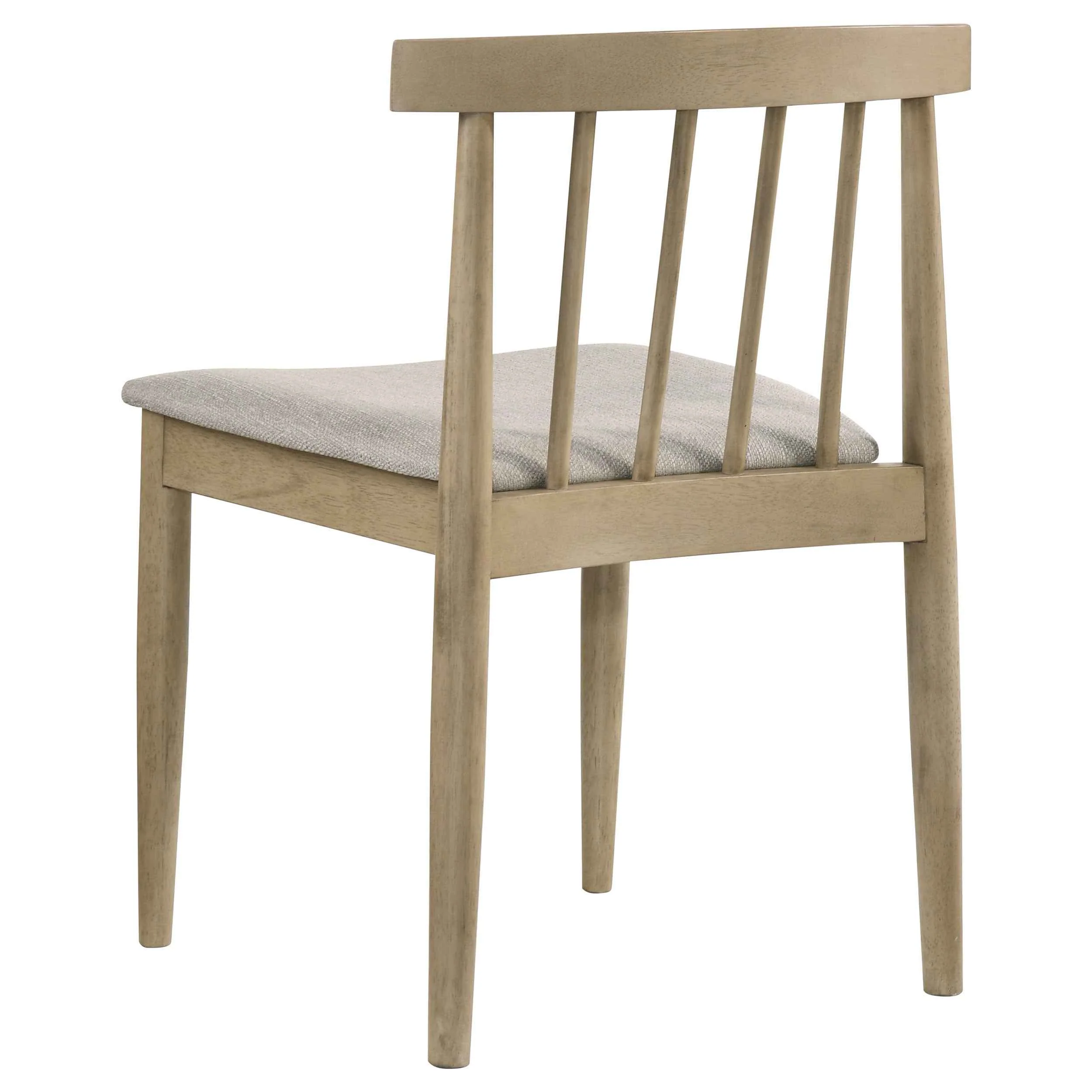 Hamlyn Wheat/Natural Oak 5-piece Round Wood Dining Set - Image 7