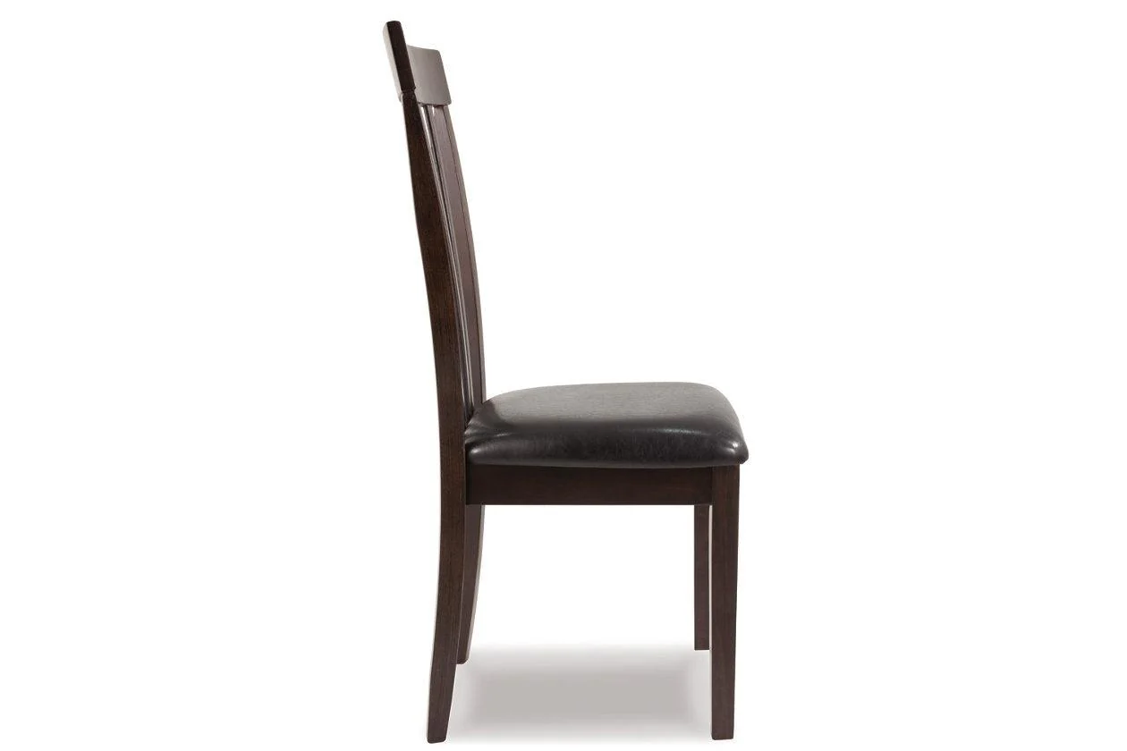 Hammis Dark Brown Dining Chair, Set of 2 - Image 8