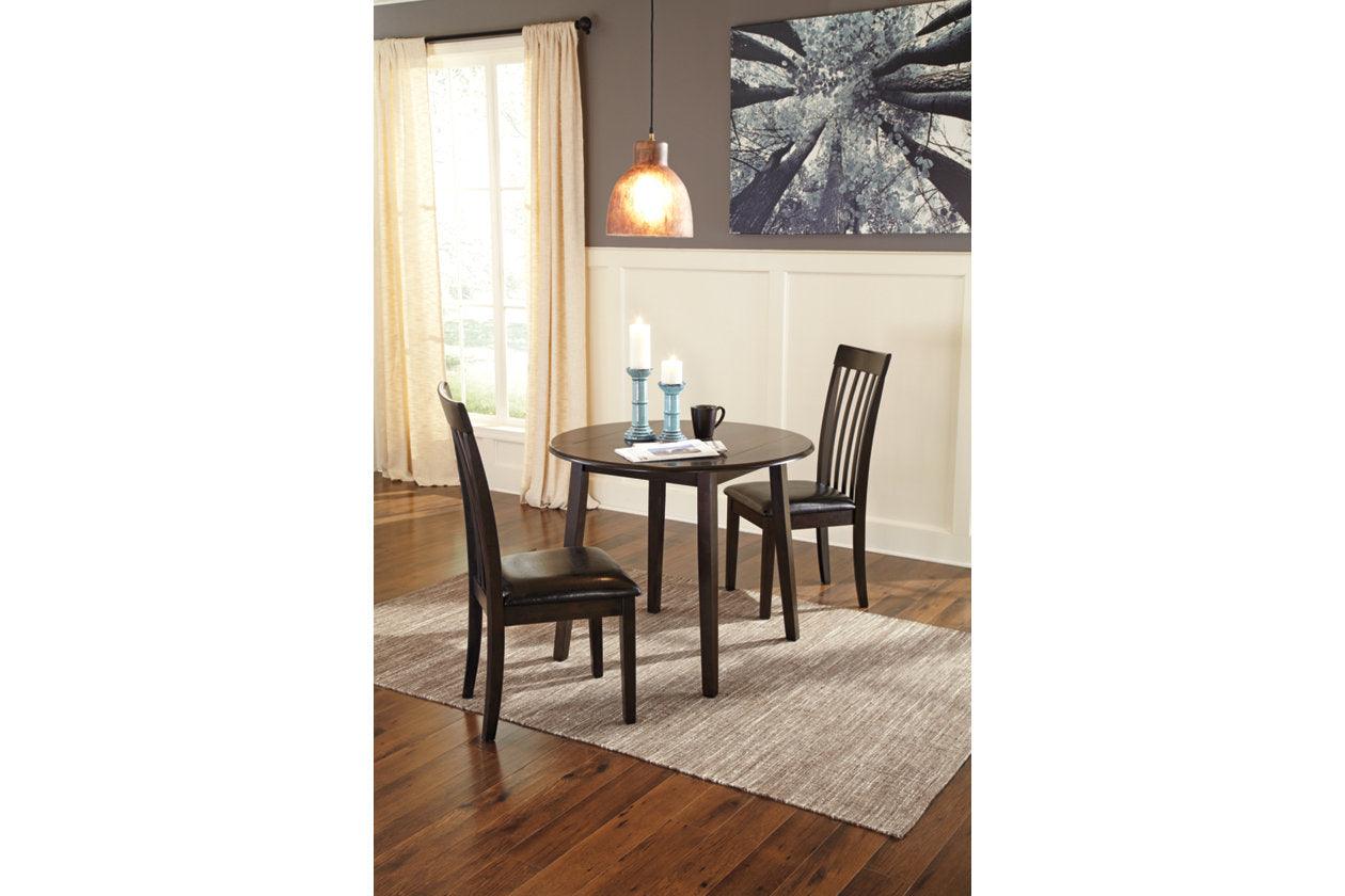 Hammis Dark Brown Dining Drop Leaf Table - Image 3