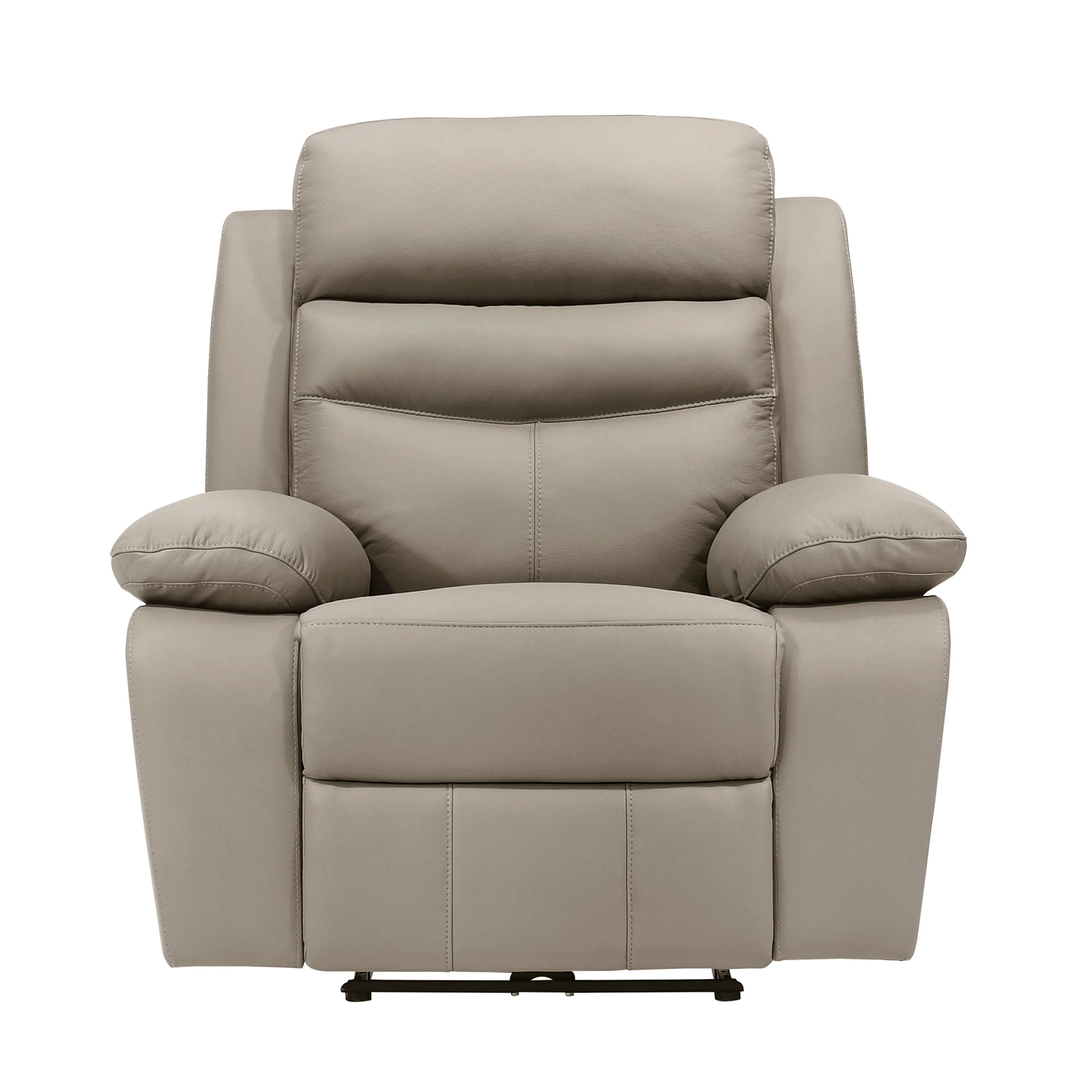 Hancock Latte Leather Power Reclining Chair
