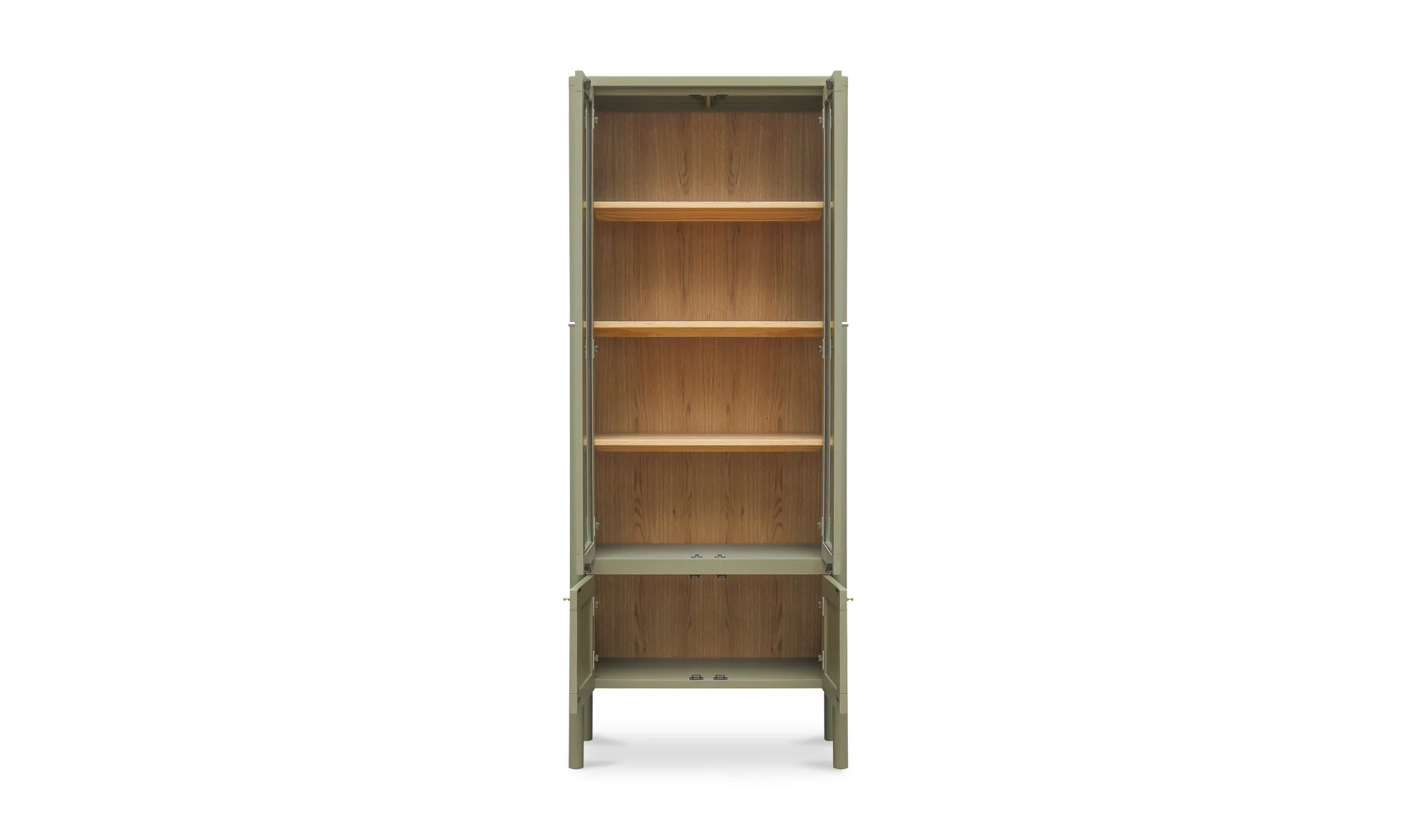 Hannah Tall Cabinet Green - Image 7
