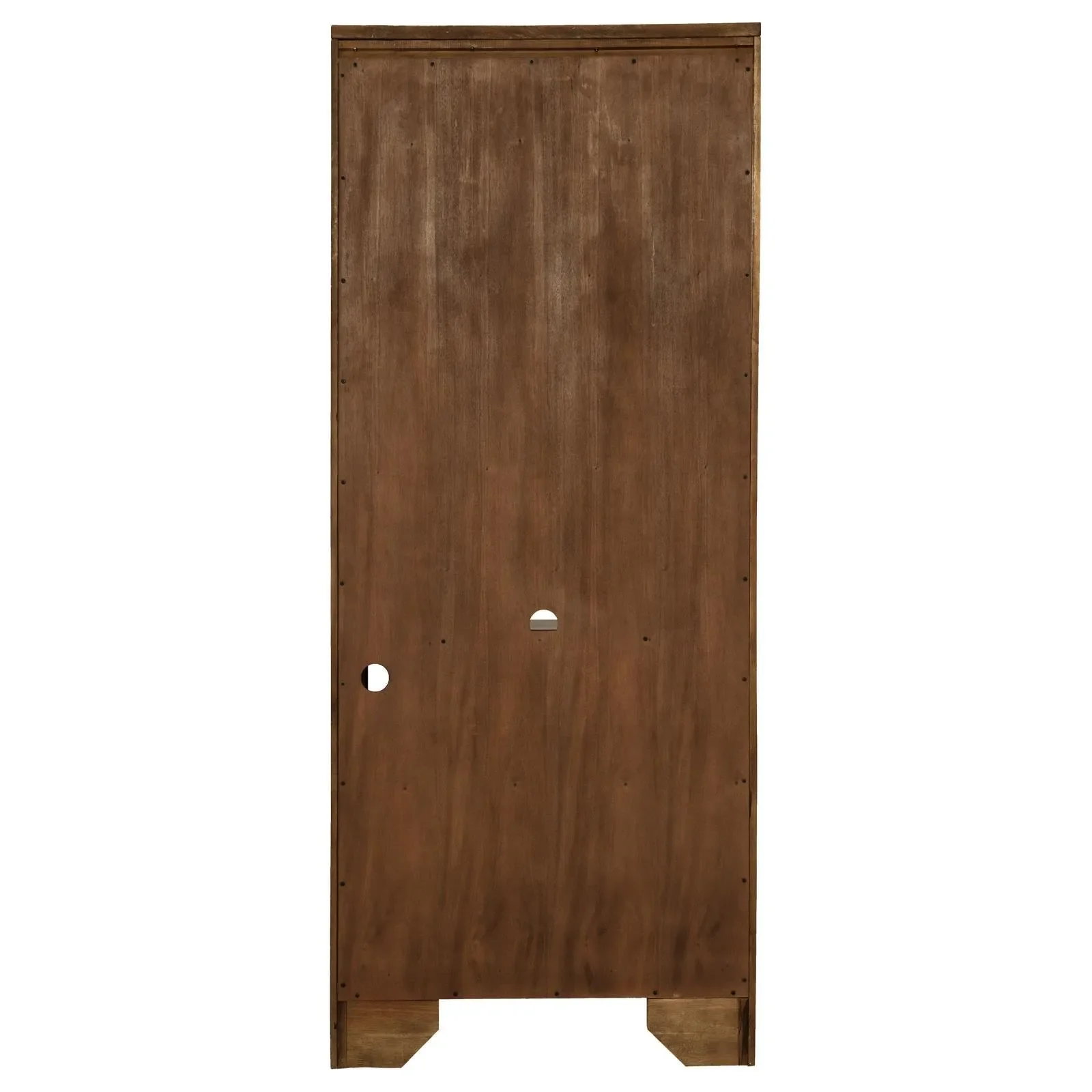 Hartshill Burnished Oak 5-Shelf Bookcase - Image 6