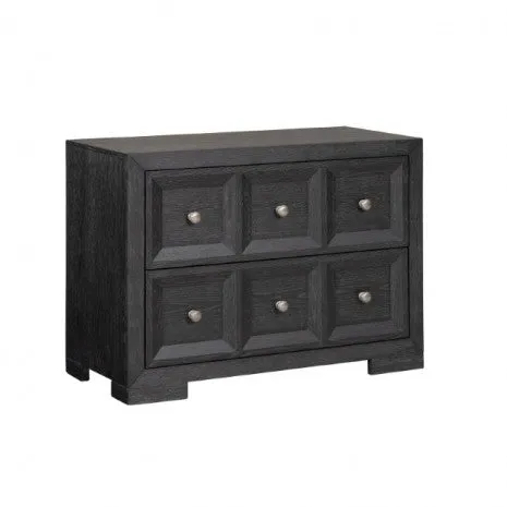 Hatton Cross Classic Weathered Black 4-Piece Queen Bedroom Set (N2) - Image 5