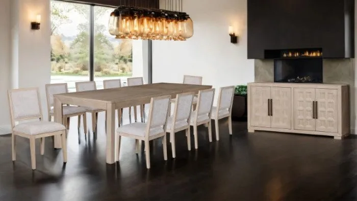 Hatton Cross Tawny 9-Piece Dining Room Set
