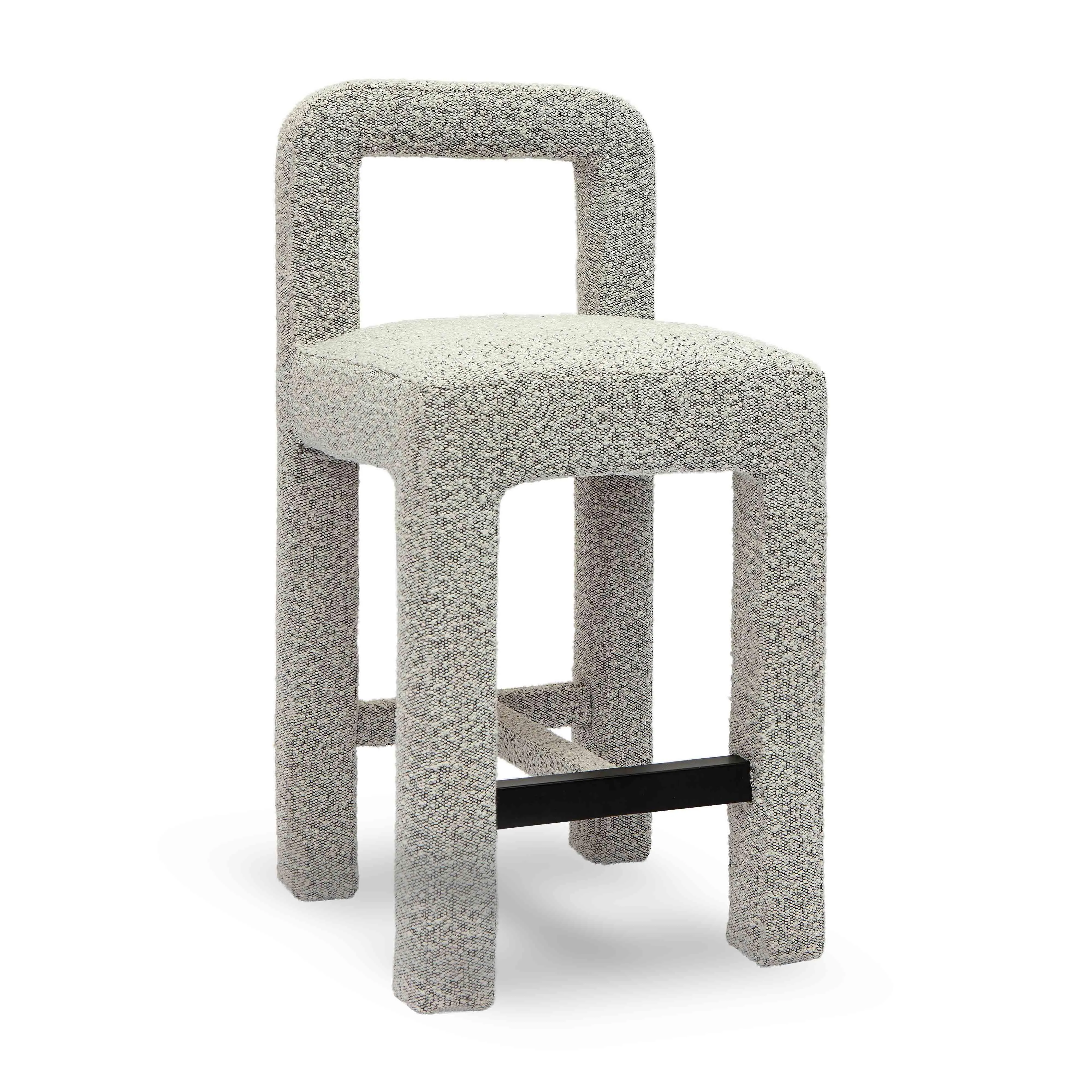 Hazel Boucle Counter Stool - Image 15