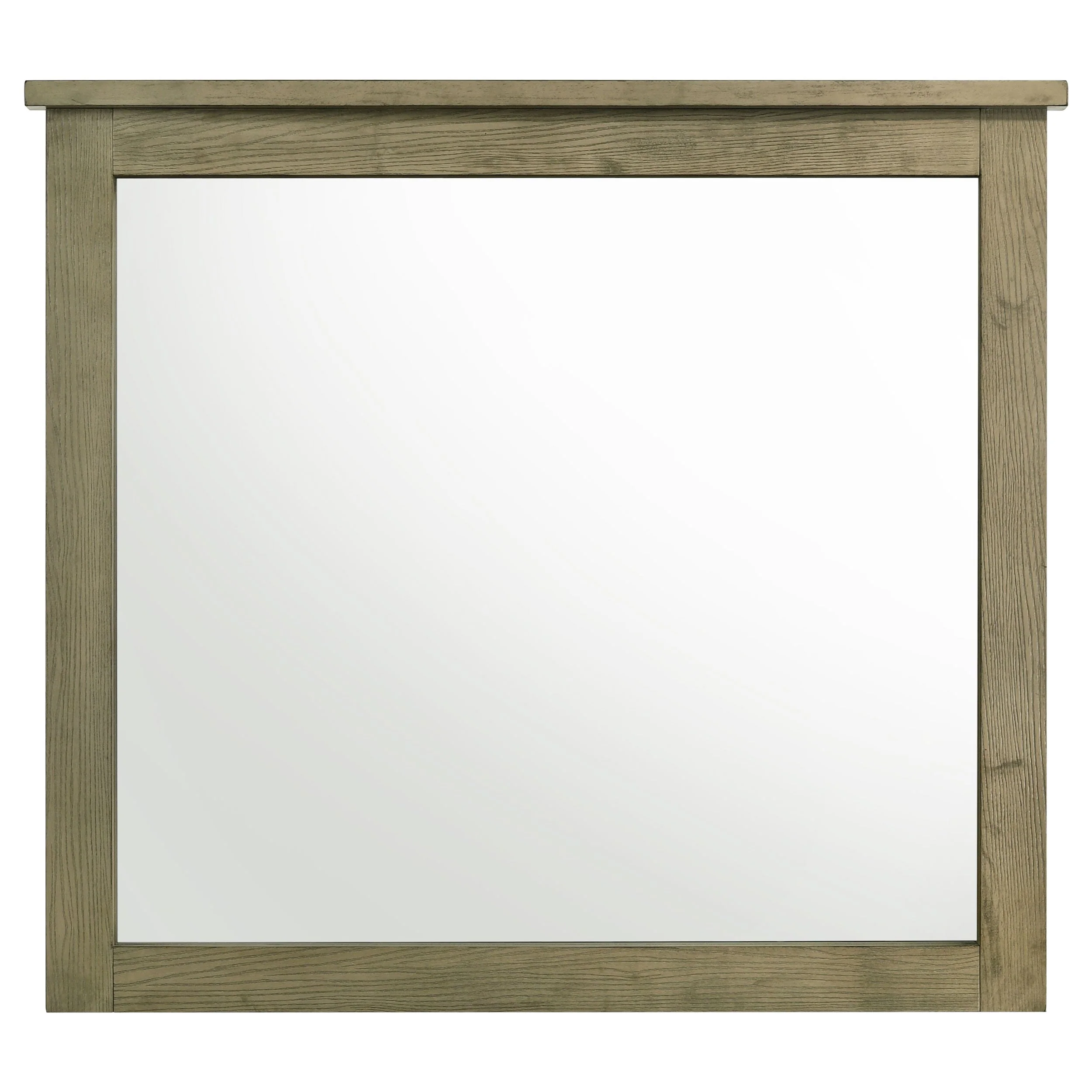 Hazlewood Vineyard Oak Dresser Mirror - Image 3