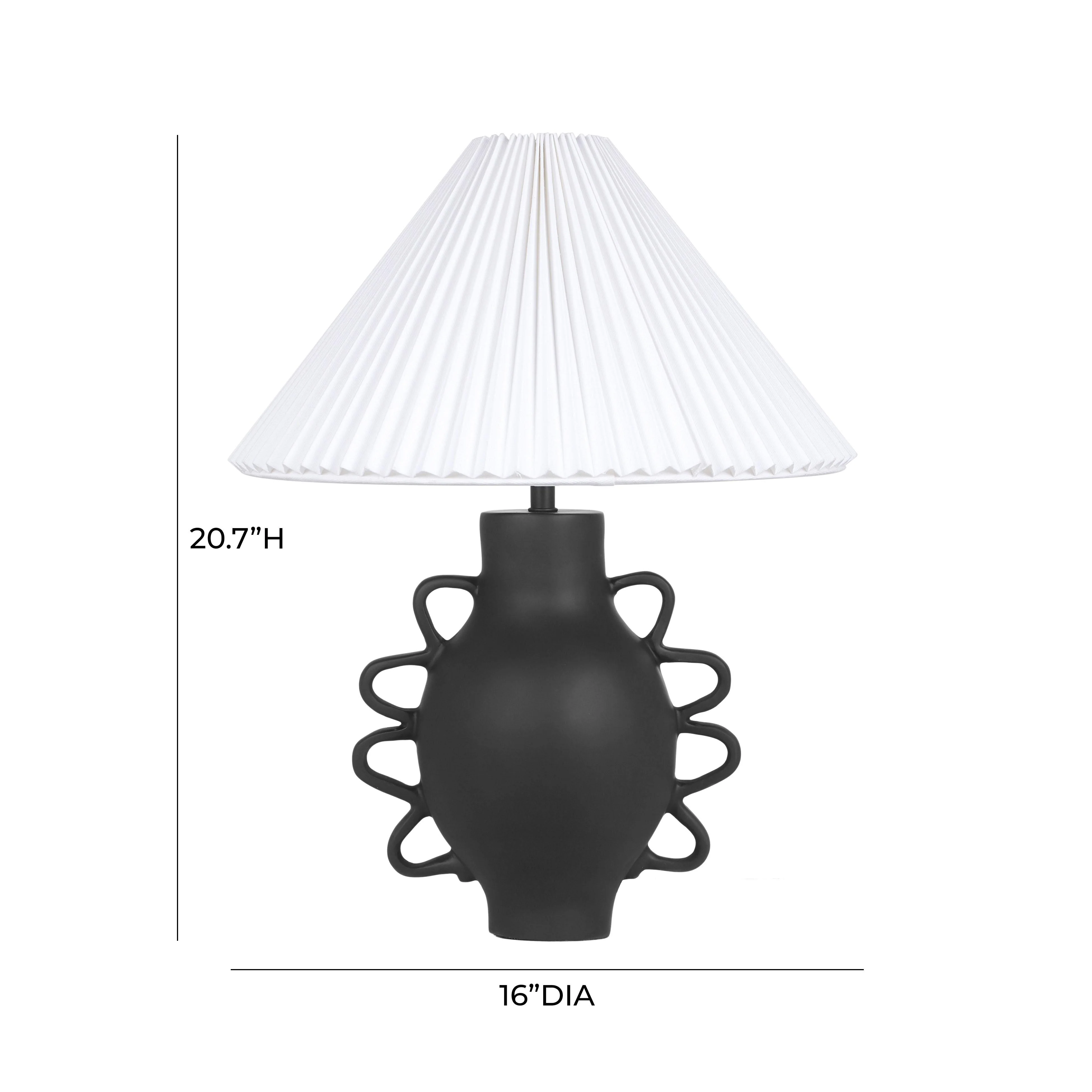 Hazza Pleated Table Lamp - Image 12