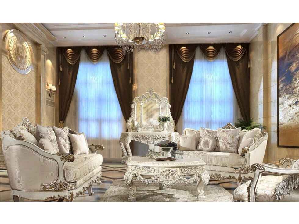 HD-8030 Ivory Coffee Table