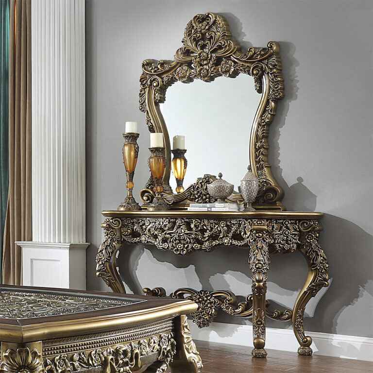 HD-CON905BR Bronze Console Table