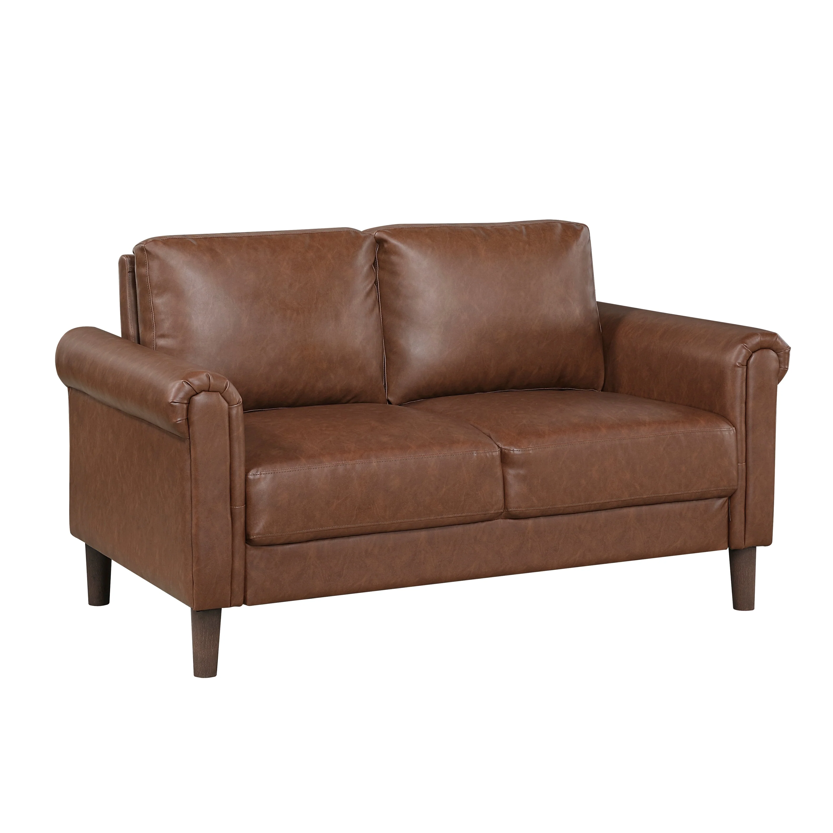 Hector Chocolate Loveseat