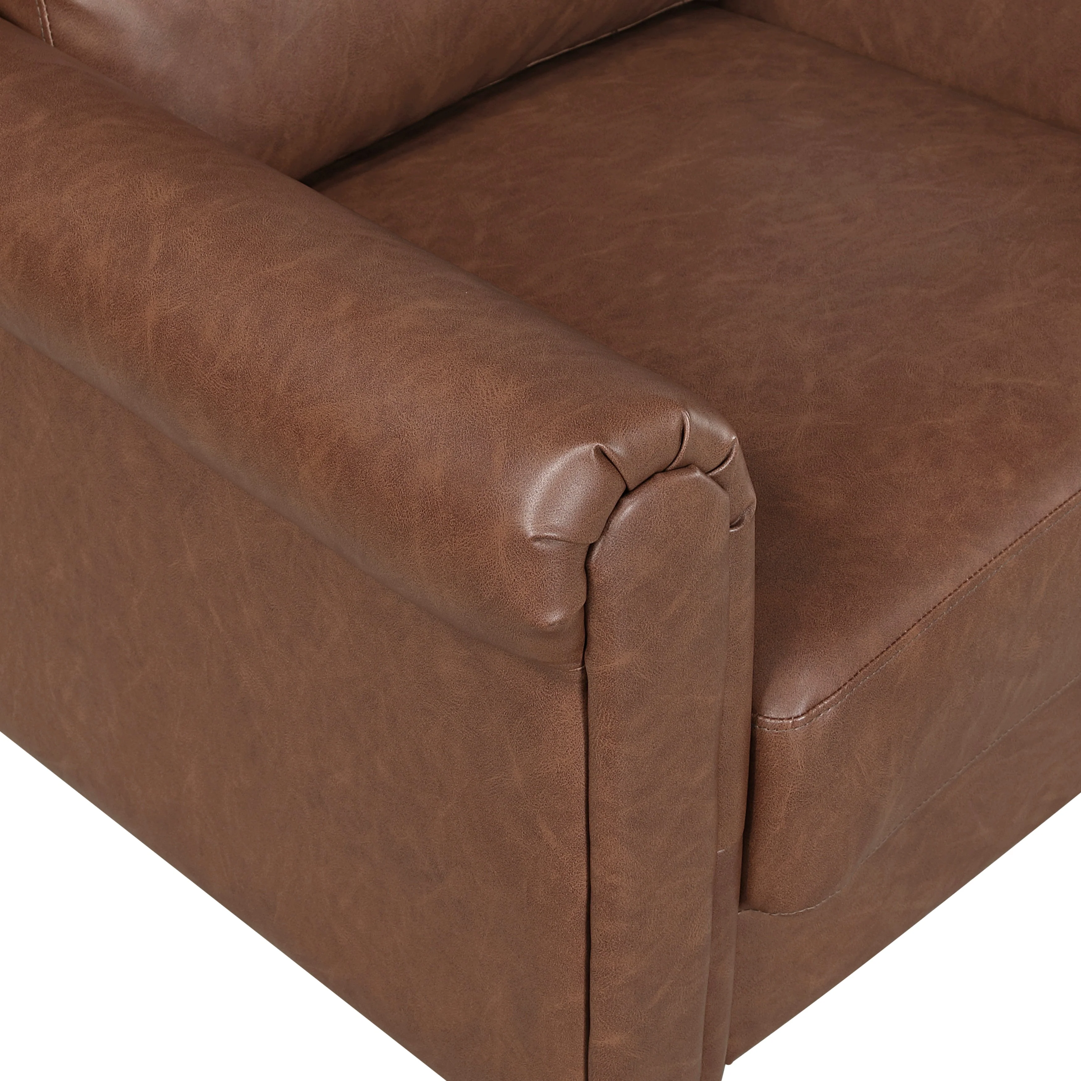 Hector Chocolate Sofa - Image 4