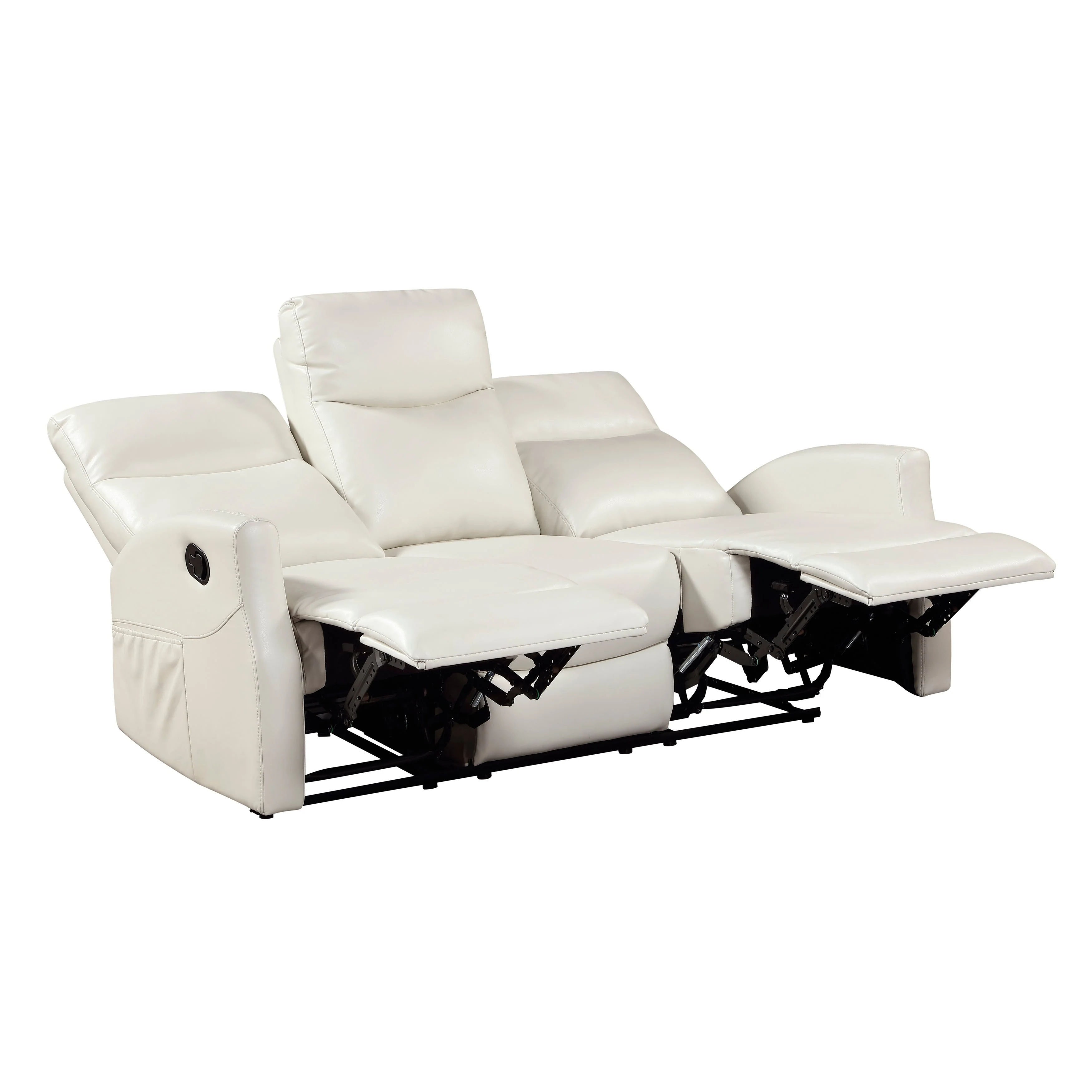 Heisley Beige 3-Piece Reclining Living Room Set - Image 5