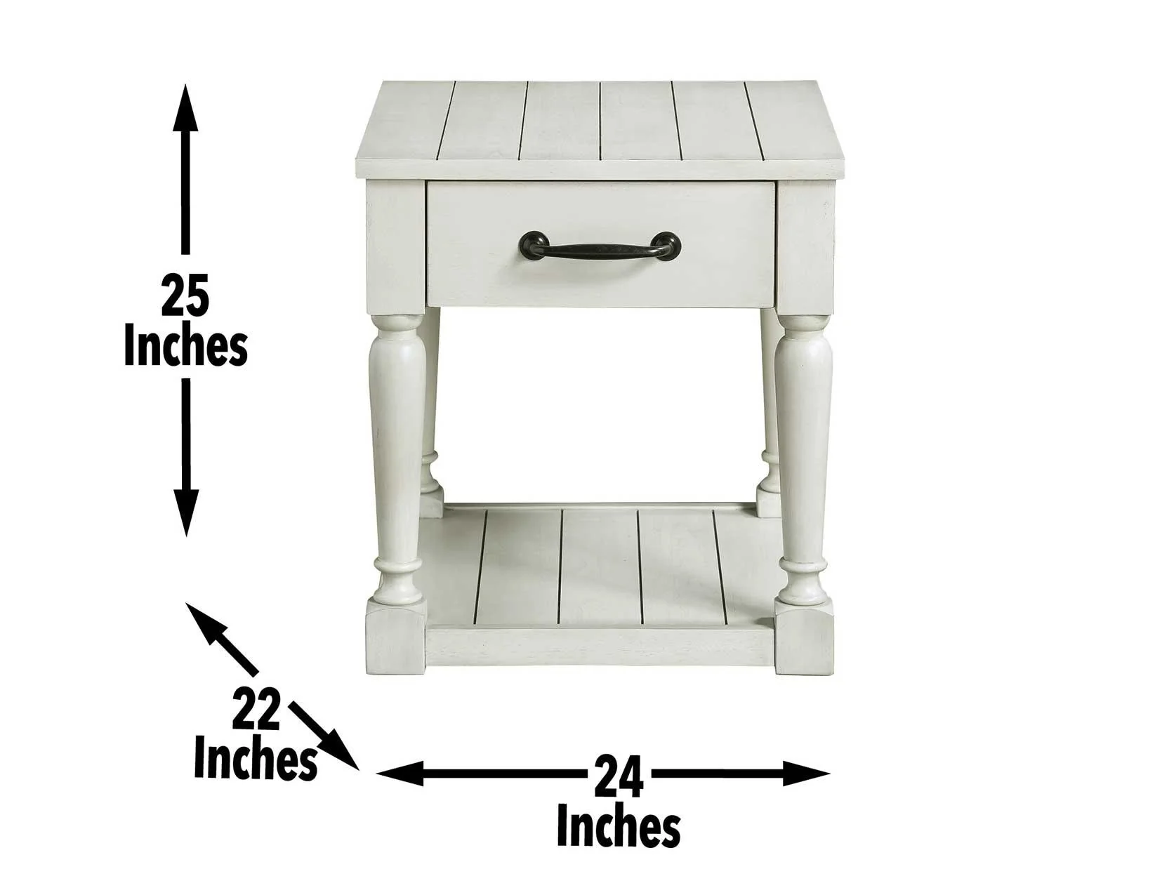 Hemingway 3-Piece Cocktail Table Set (Lift-Top Cocktail & Two End Tables) - Image 12