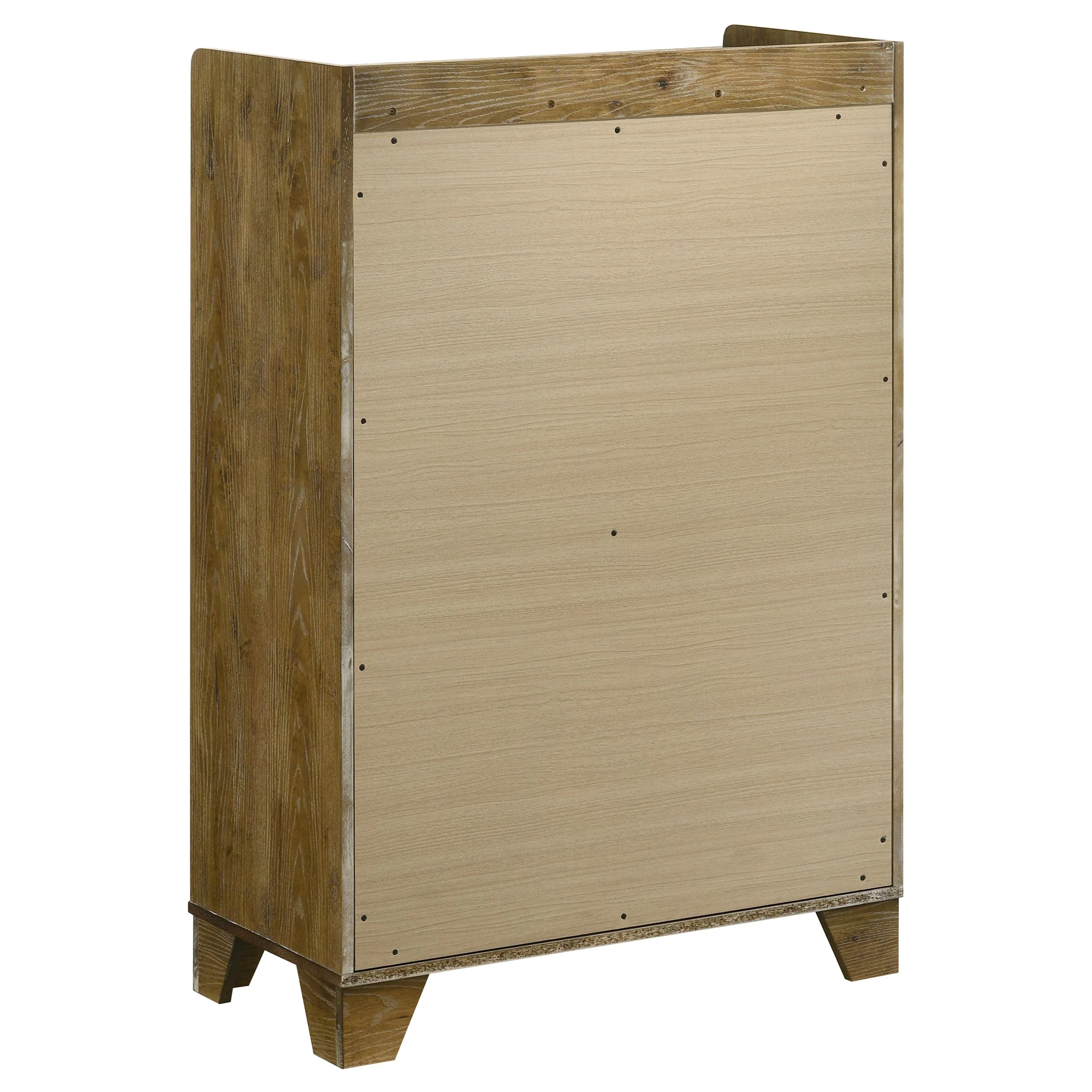 Henderson Medium Oak 5-piece Queen Bedroom Set - Image 12