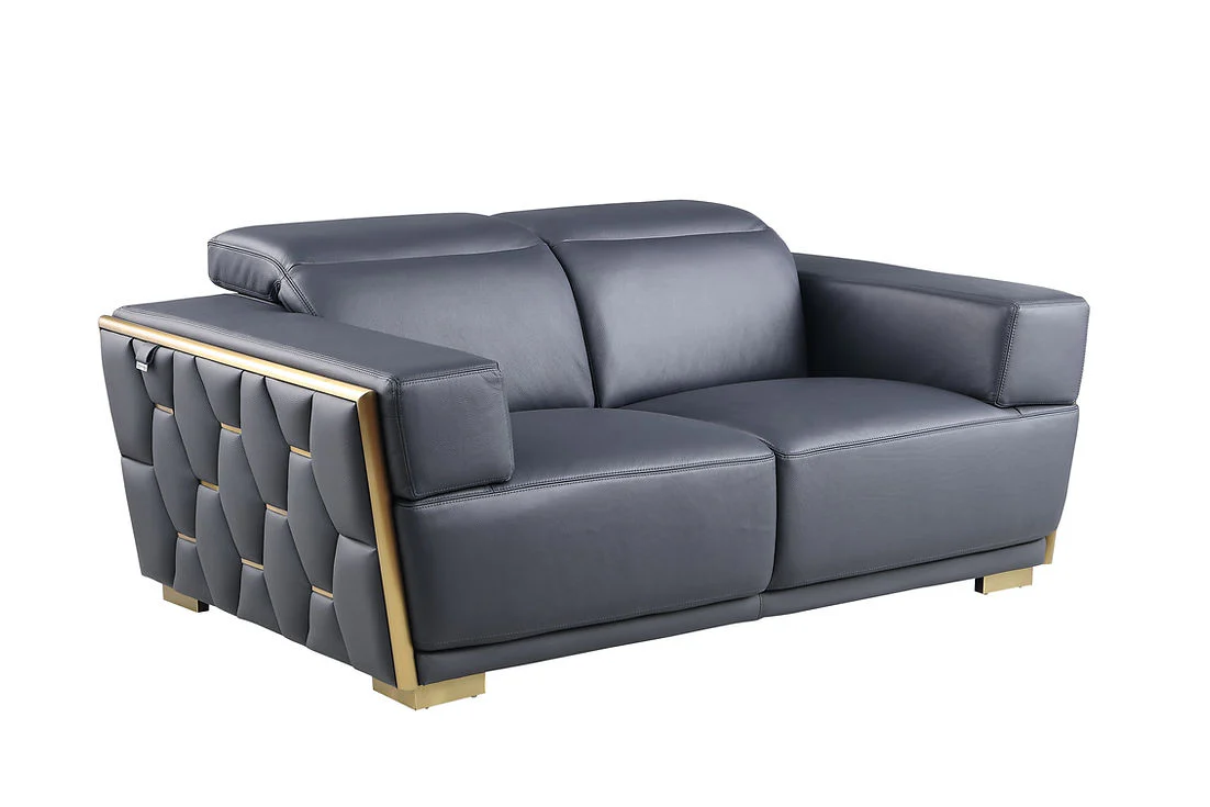 Hexor Navy Living Room Set - Image 4