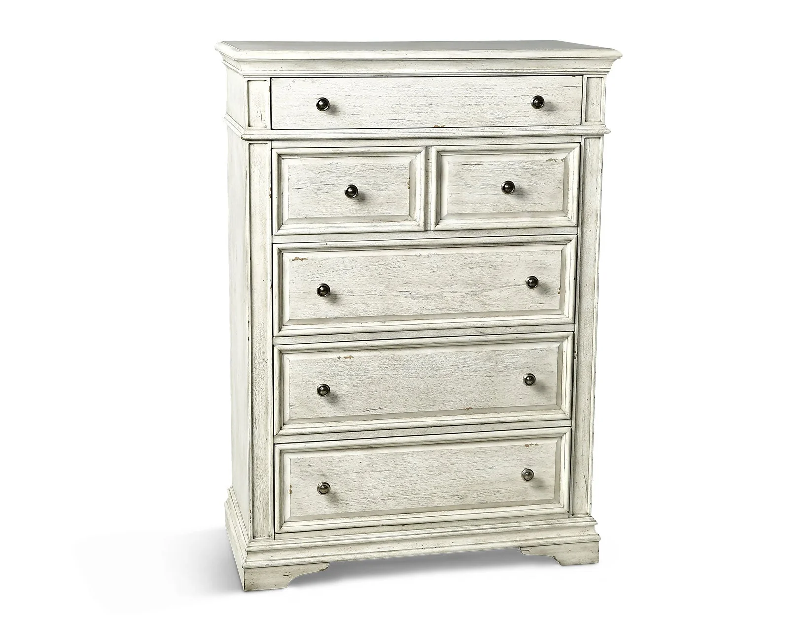 Highland Park Cathedral White 4-Piece Queen Bedroom Set - Image 5