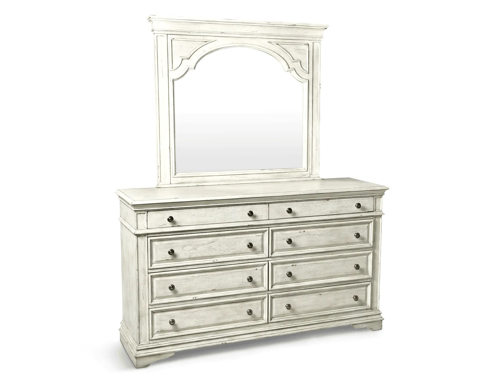 Highland Park Cathedral White Dresser - Image 2