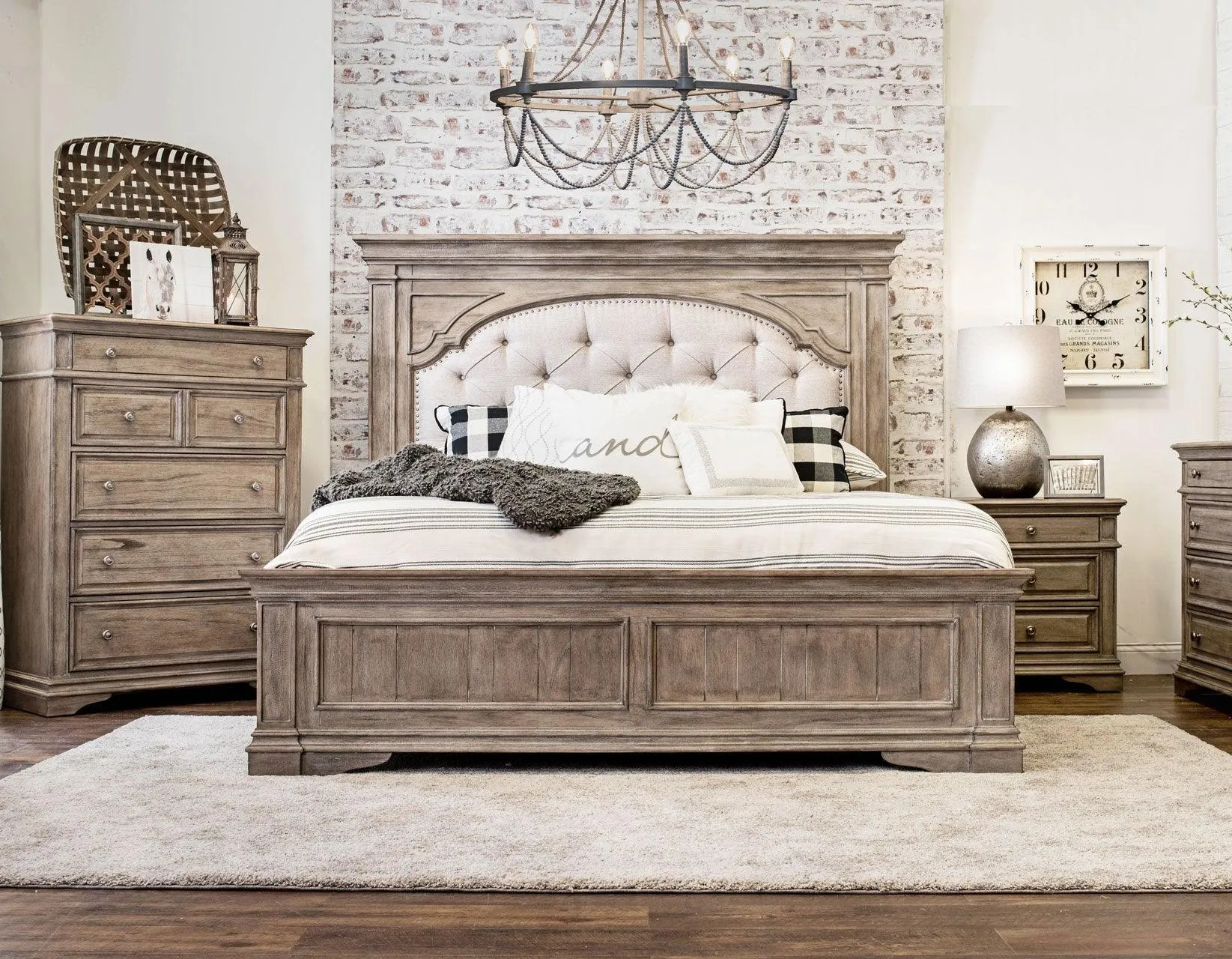 Highland Park Nightstand, Waxed Driftwood - Image 4