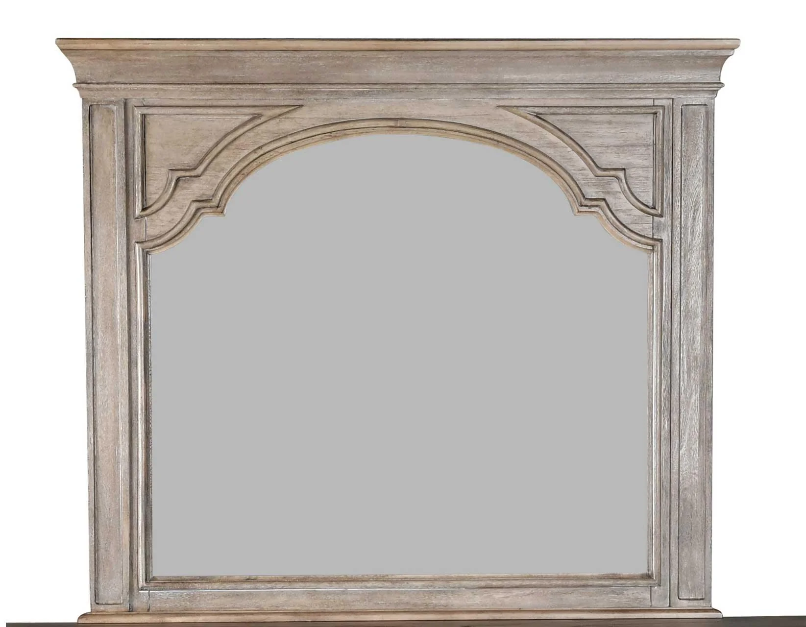 Highland Park Waxed Driftwood Mirror