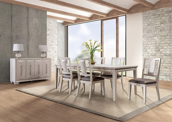 Hinwitz White Oak 7-Piece Dining Room Set