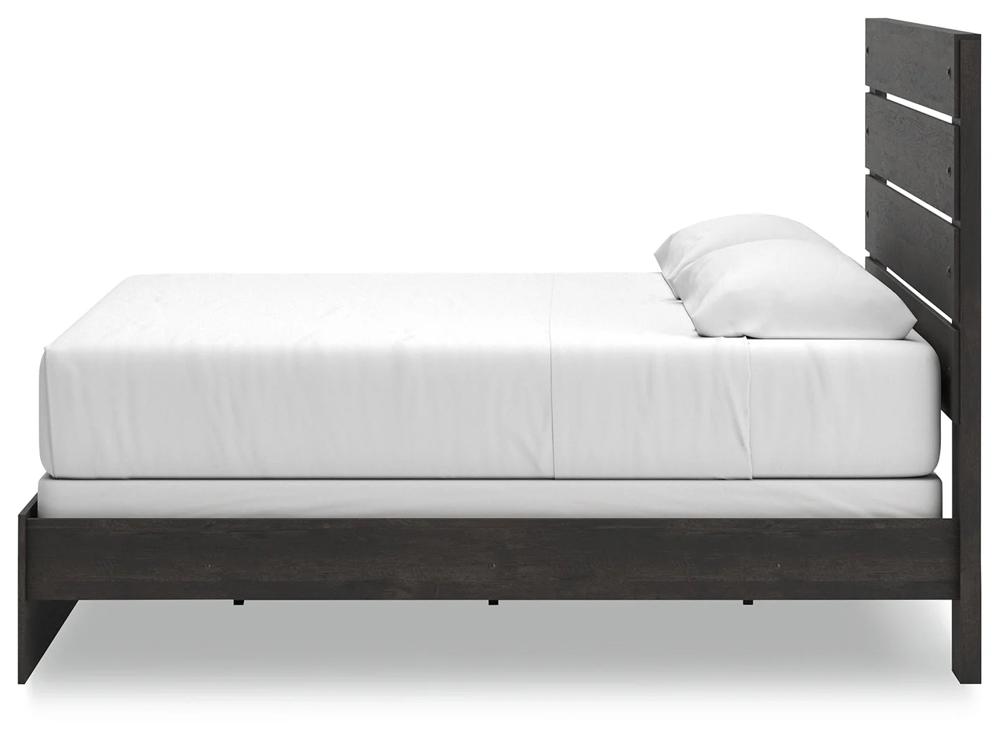 Hollivern Dark Gray King Panel Bed - Image 8