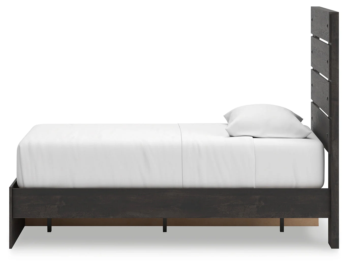 Hollivern Twin Panel Storage Bed with Mirrored Dresser, Chest and 2 Nightstands in Dark Gray - Image 23