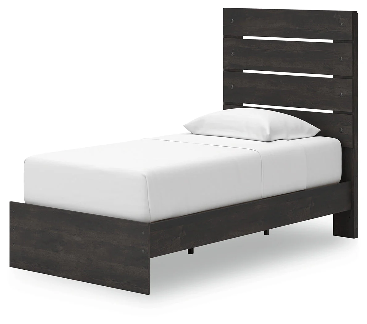 Hollivern Twin Panel Storage Bed with Mirrored Dresser, Chest and 2 Nightstands in Dark Gray - Image 24