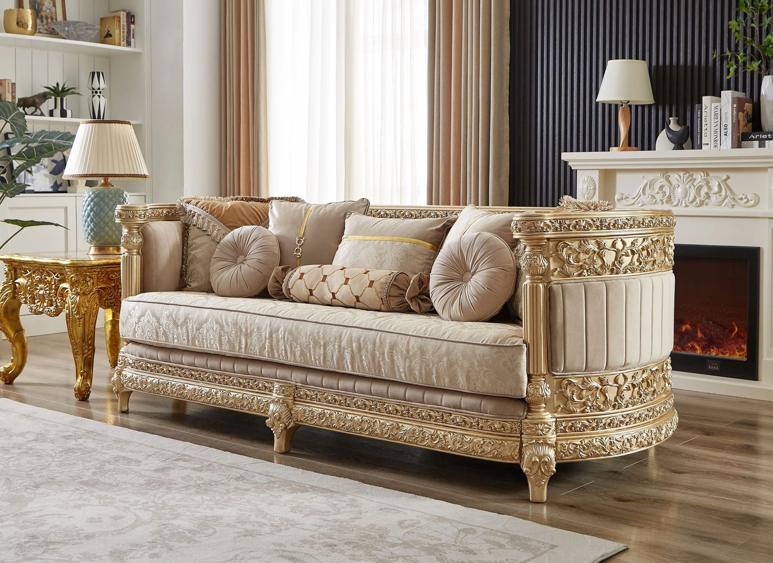 Homey Design HD-9023 Loveseat