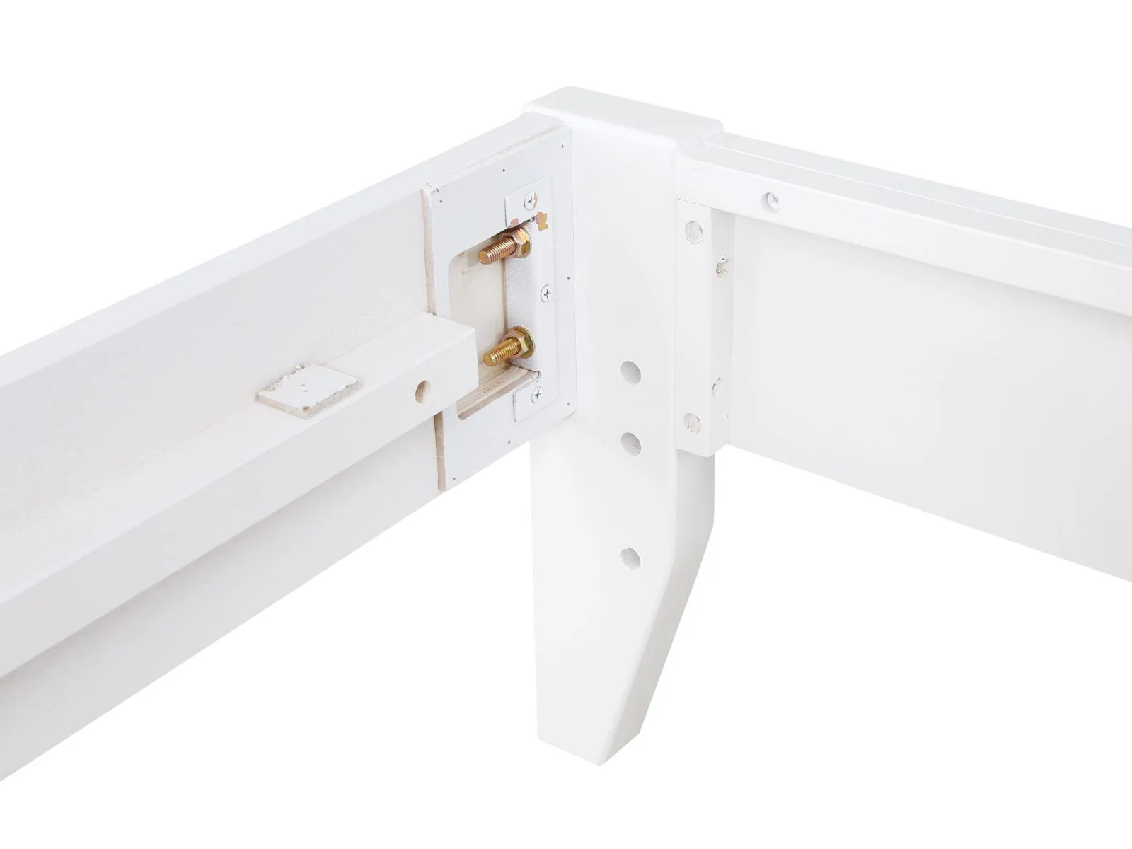 Hounslow White Platform Twin Bed - Image 6