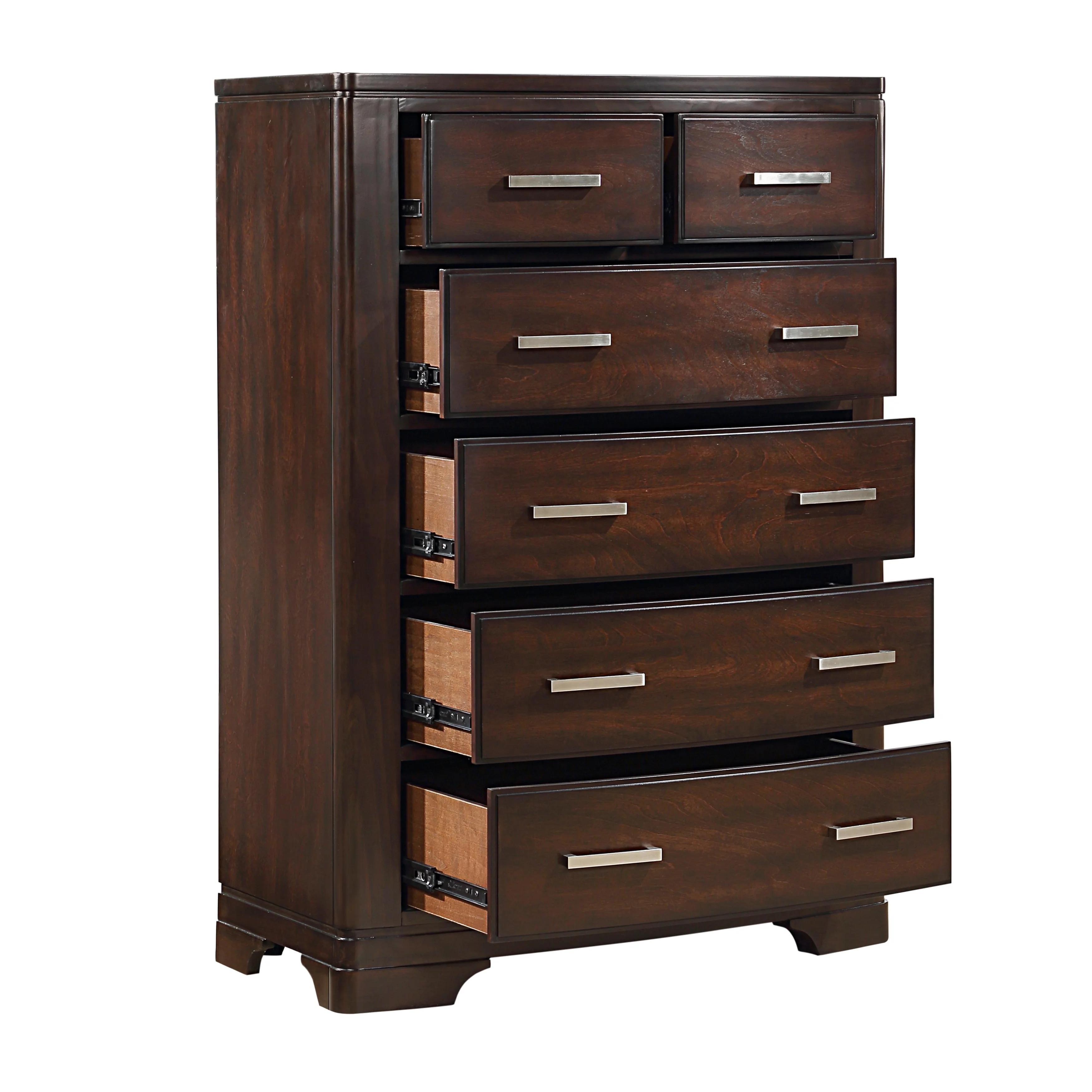 Hudson Cherry Storage Platform Youth Bedroom Set - Image 19