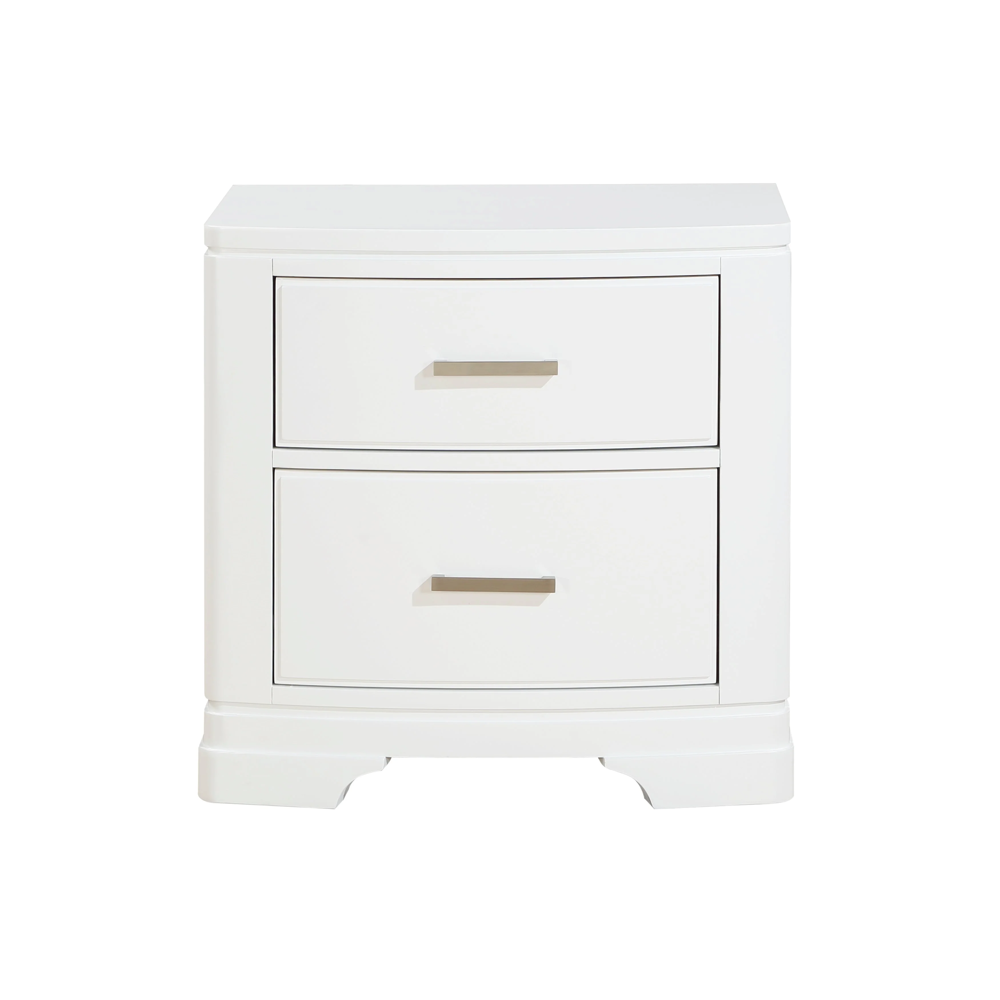 Hudson White Storage Platform Bedroom Set - Image 9