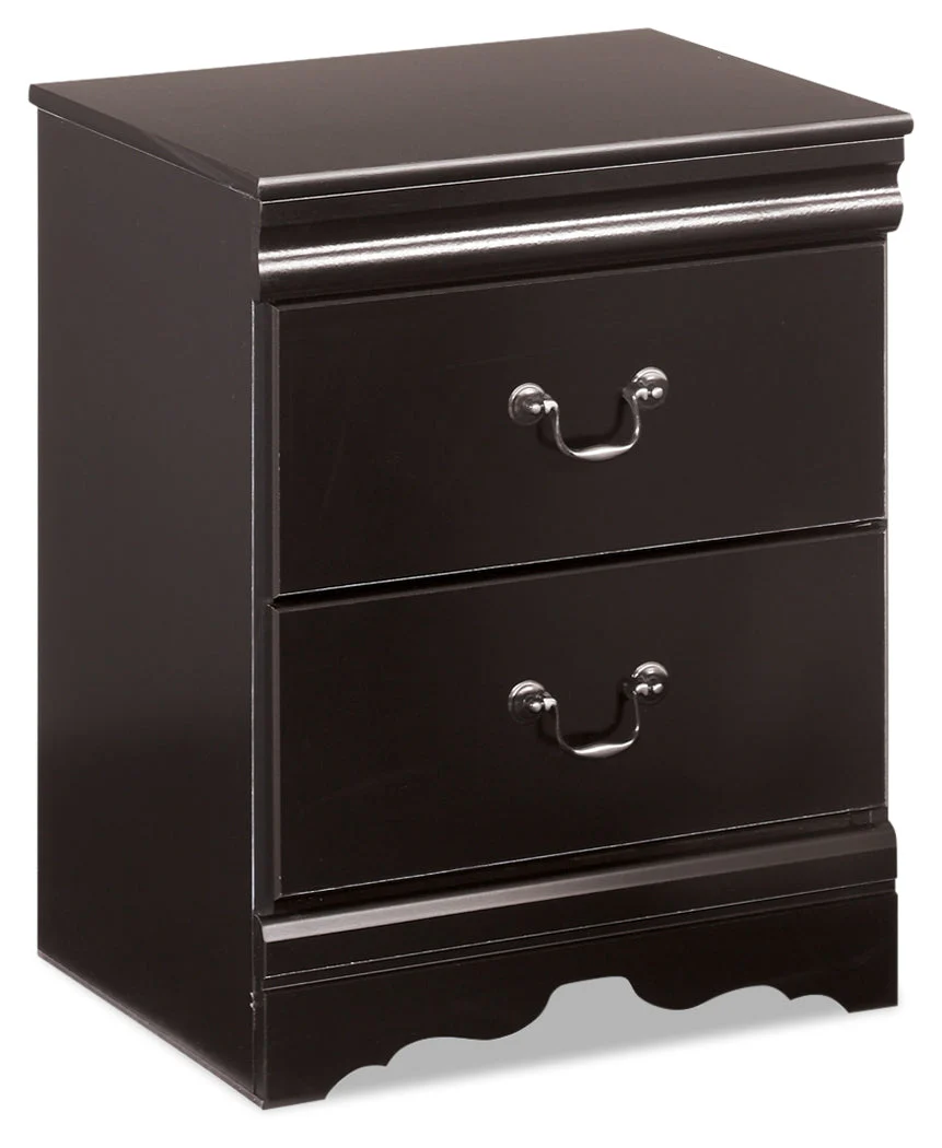 Huey Vineyard Black Sleigh Bedroom Set - Image 8