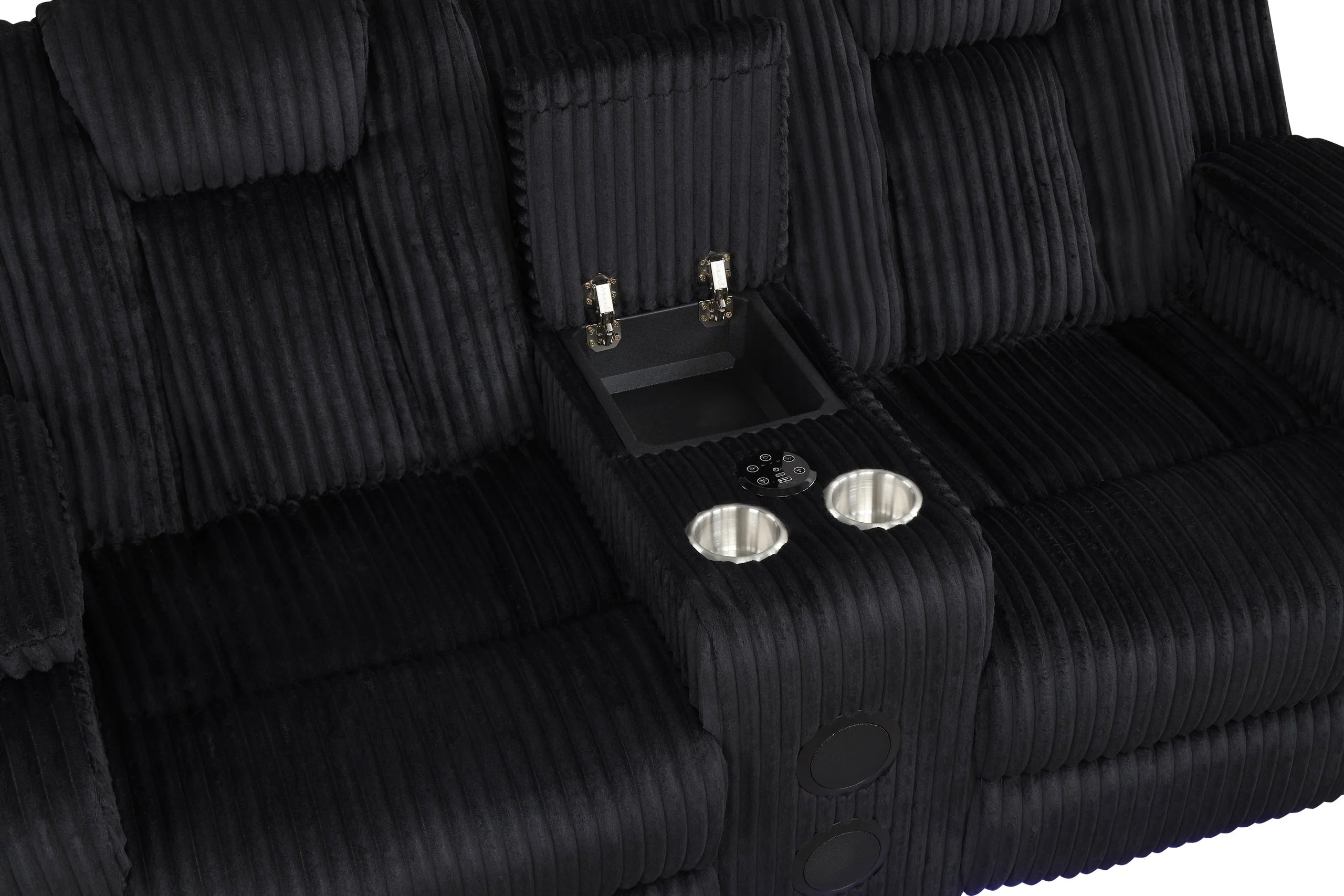 Hulk Black 3-Piece Reclining Set - Image 7