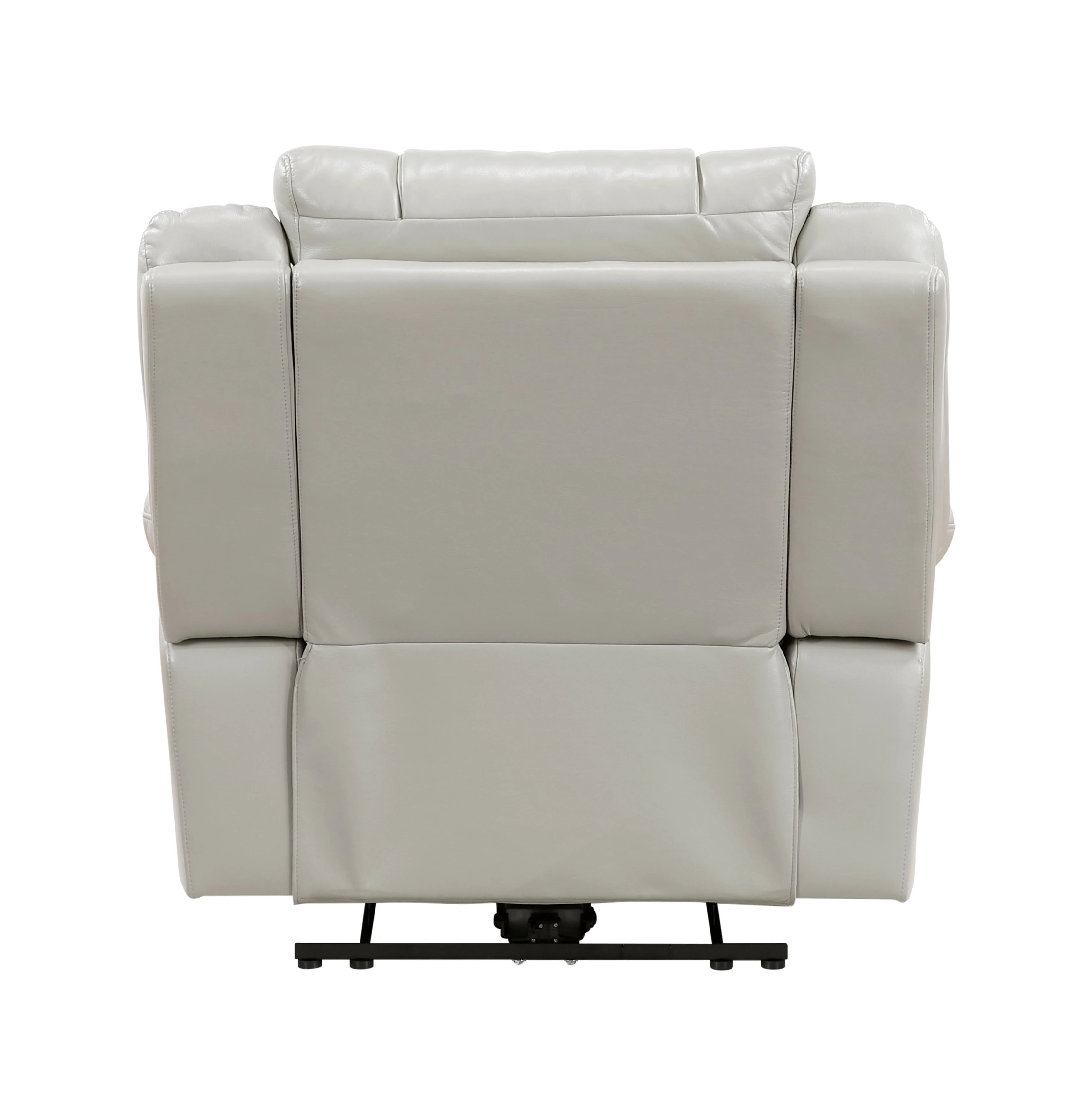 Huron Gray Power Reclining Chair - Image 8