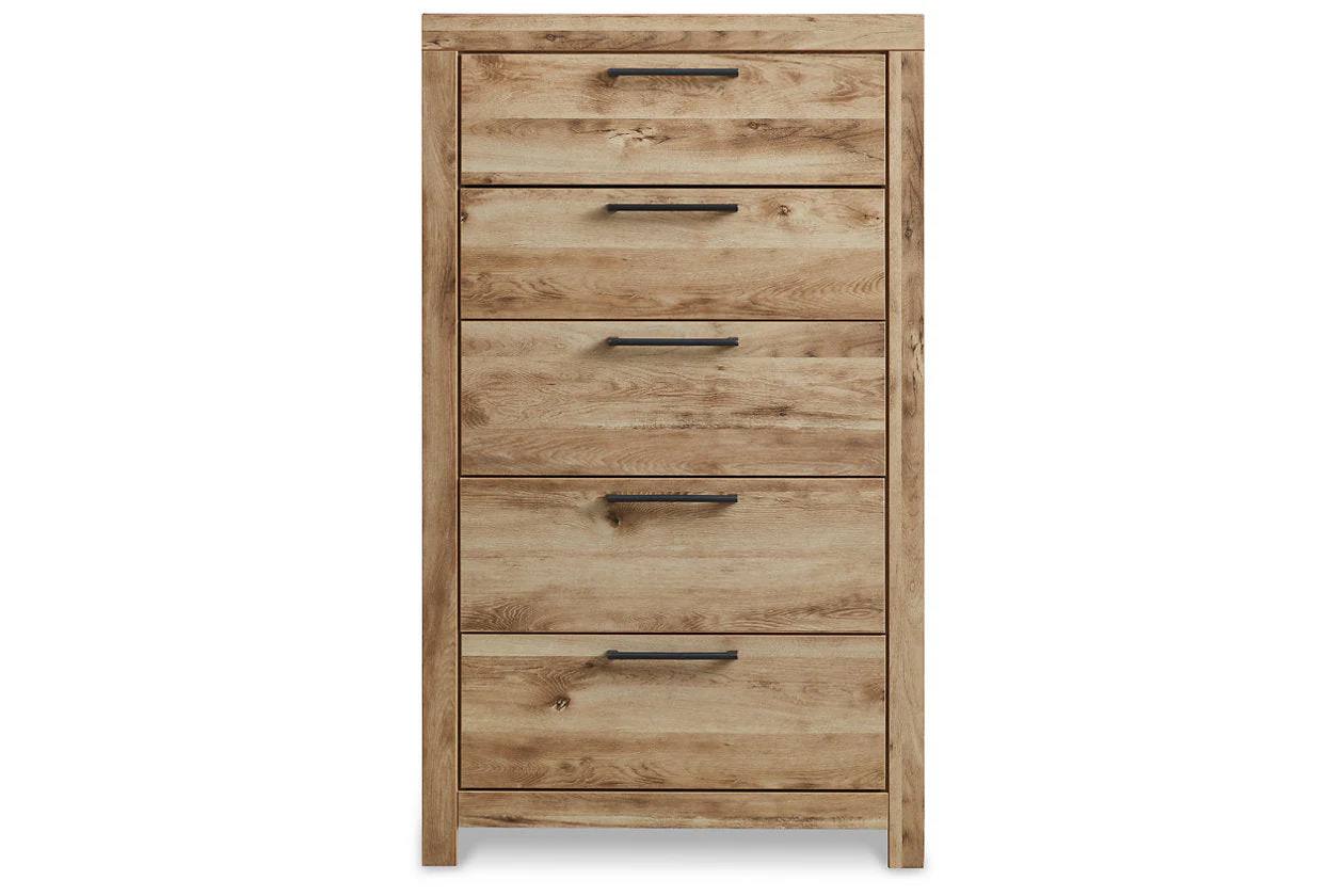 Hyanna Tan Brown Youth Storage Platform Bedroom Set with 2 Drawers - Image 19