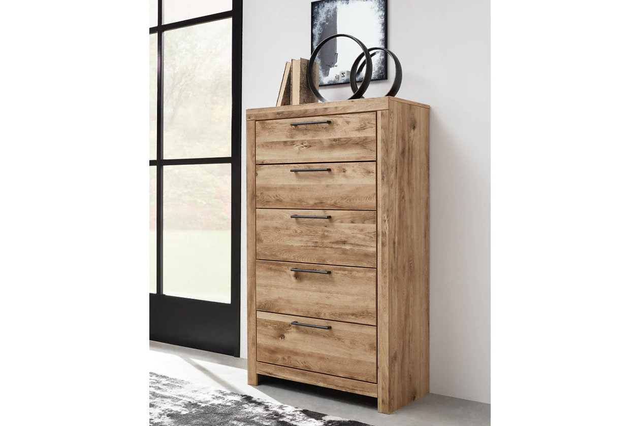 Hyanna Tan Brown Youth Storage Platform Bedroom Set with 4 Drawers - Image 18